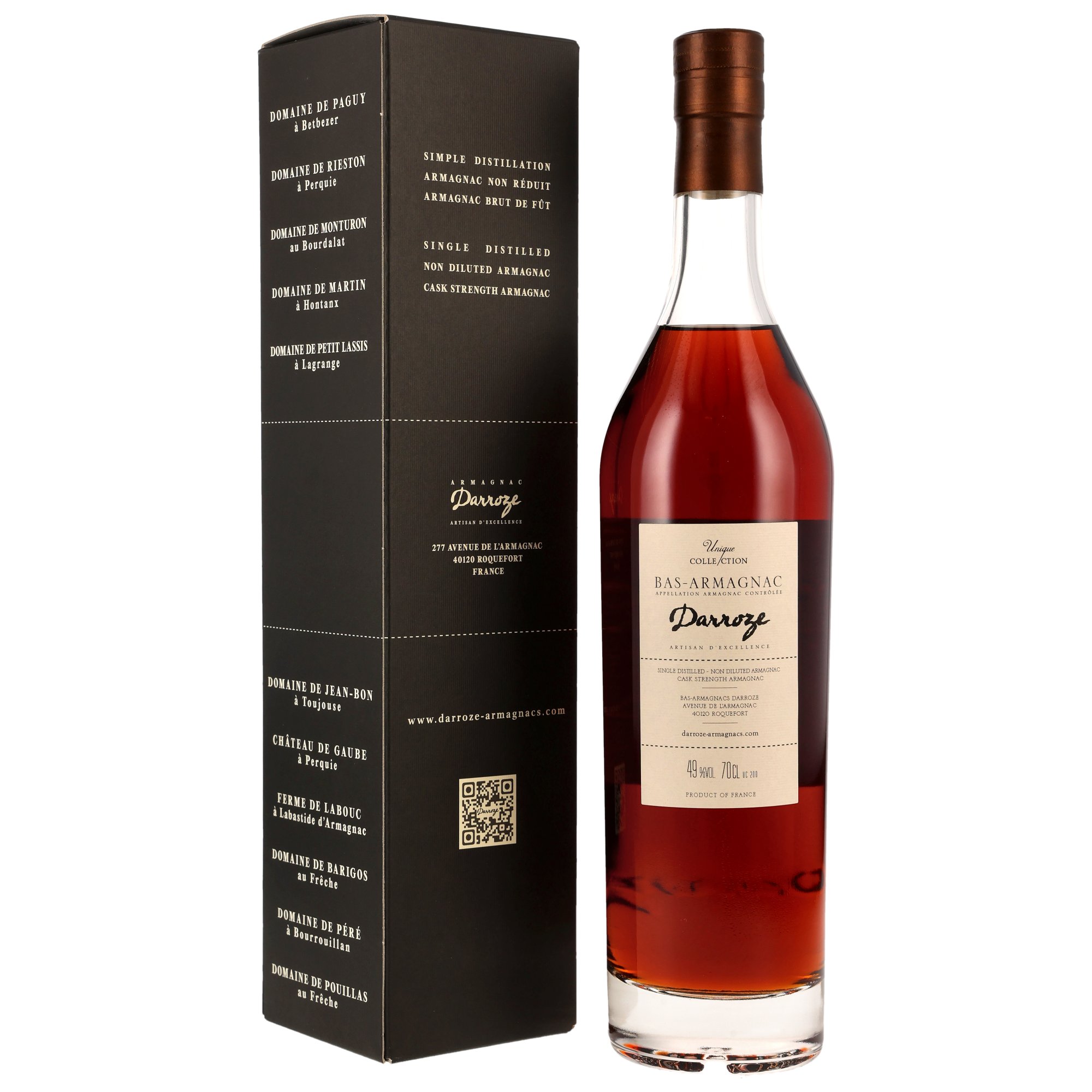Domaine de Rieston 1987/2025 - 38 y.o. - Armagnac Darroze