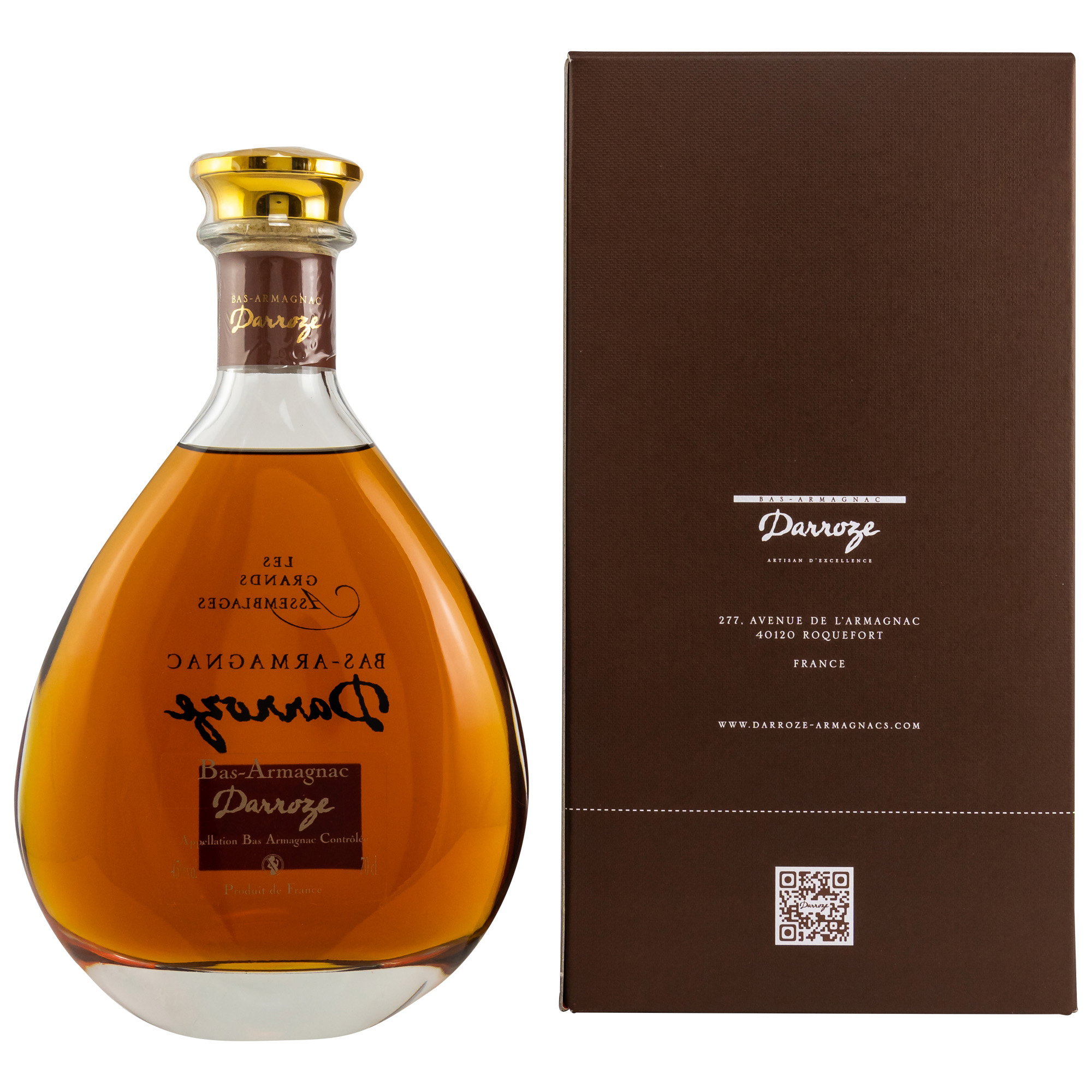 Grands Assemblages 20 ans d'age Carafe - Armagnac Darroze