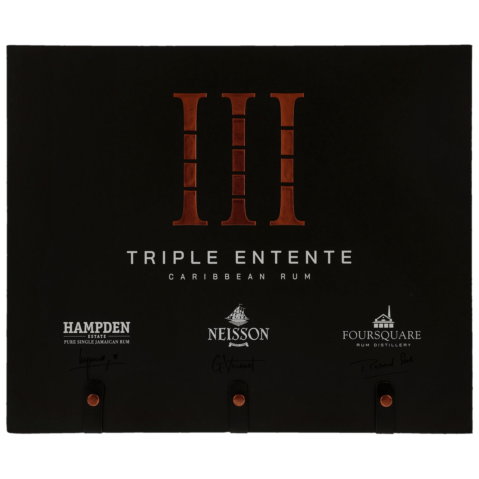 Triple Entente - 3x 0,7l White Rum (Hampden, Neisson & Foursquare)