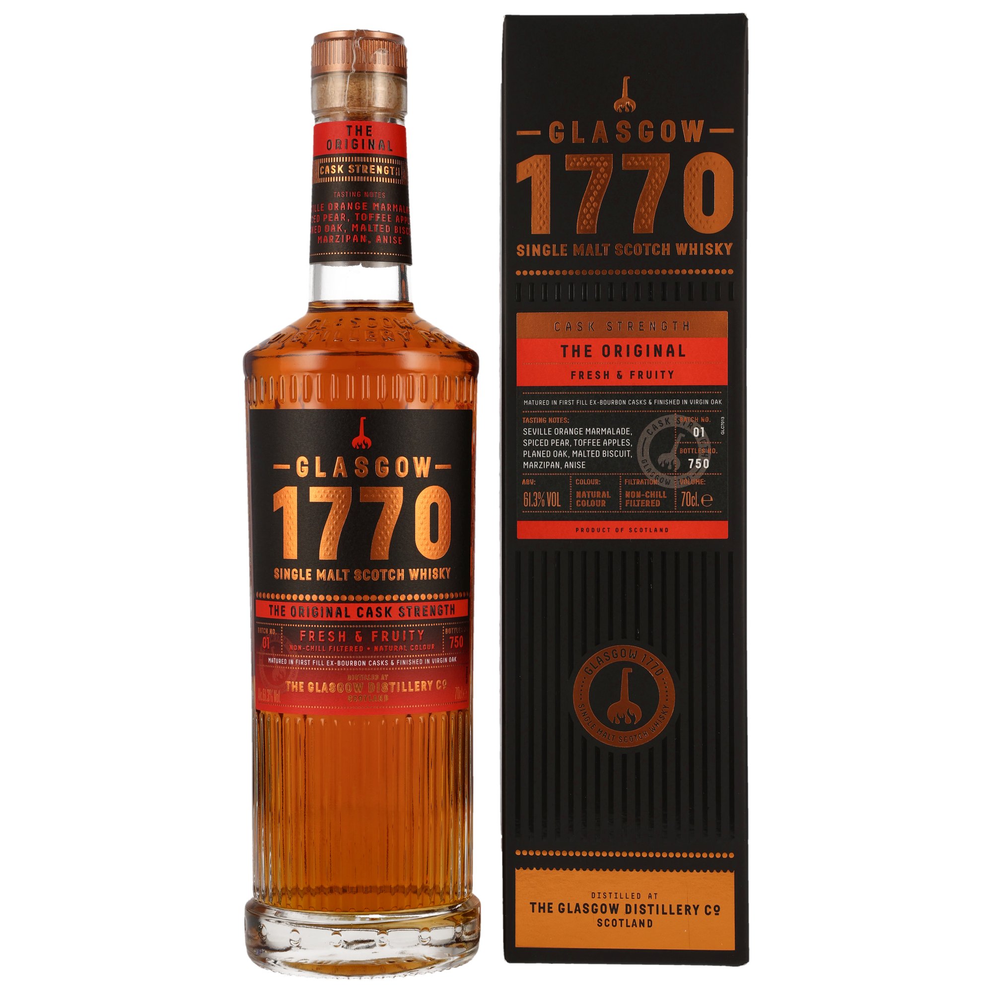 Glasgow 1770 - The Original Cask Strength Batch #1