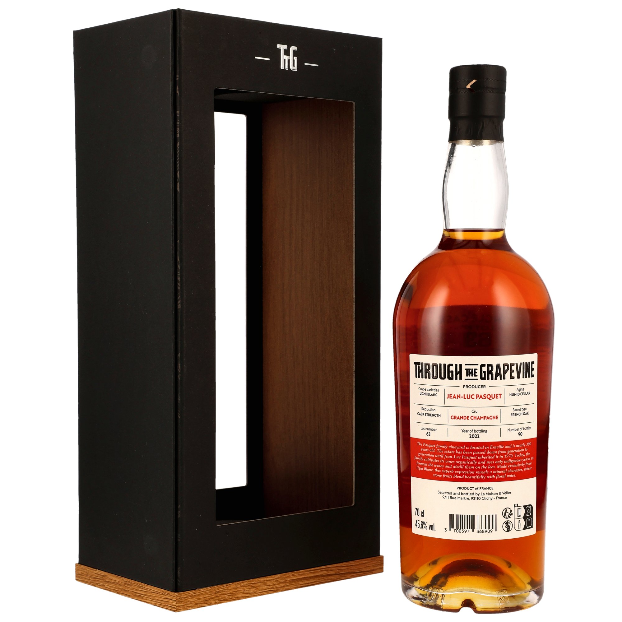 Jean-Luc Pasquet Grande Champagne Lot 63 - Through The Grapevine