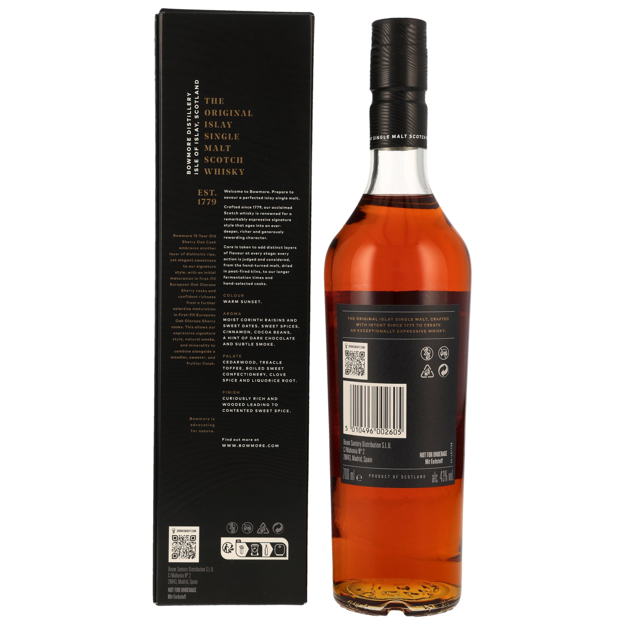 Bowmore 15 y.o. - Sherry Cask 2024