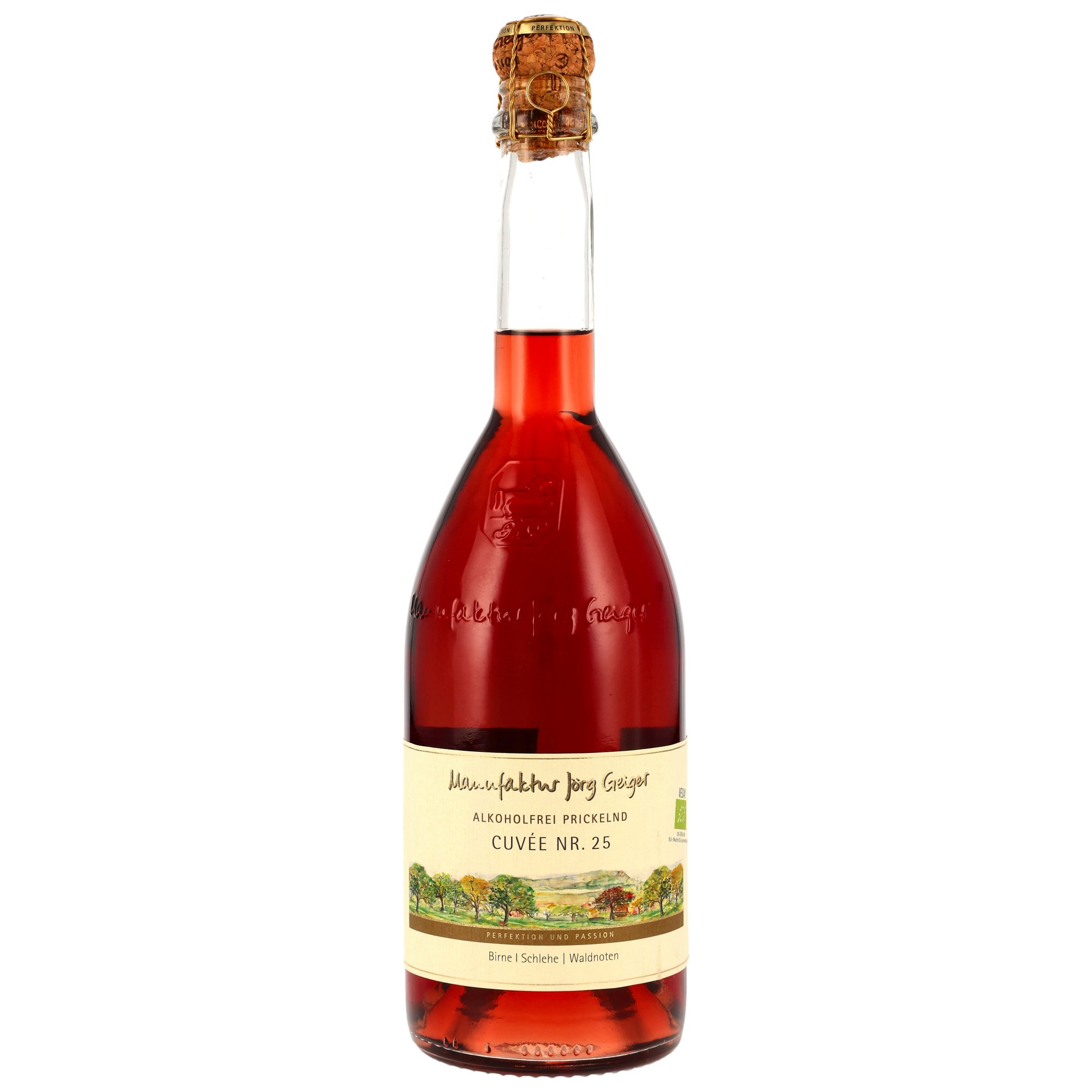 Cuvee Nr. 25 Alkoholfrei (BIO) - MHD Artikel - Manufaktur Jörg Geiger