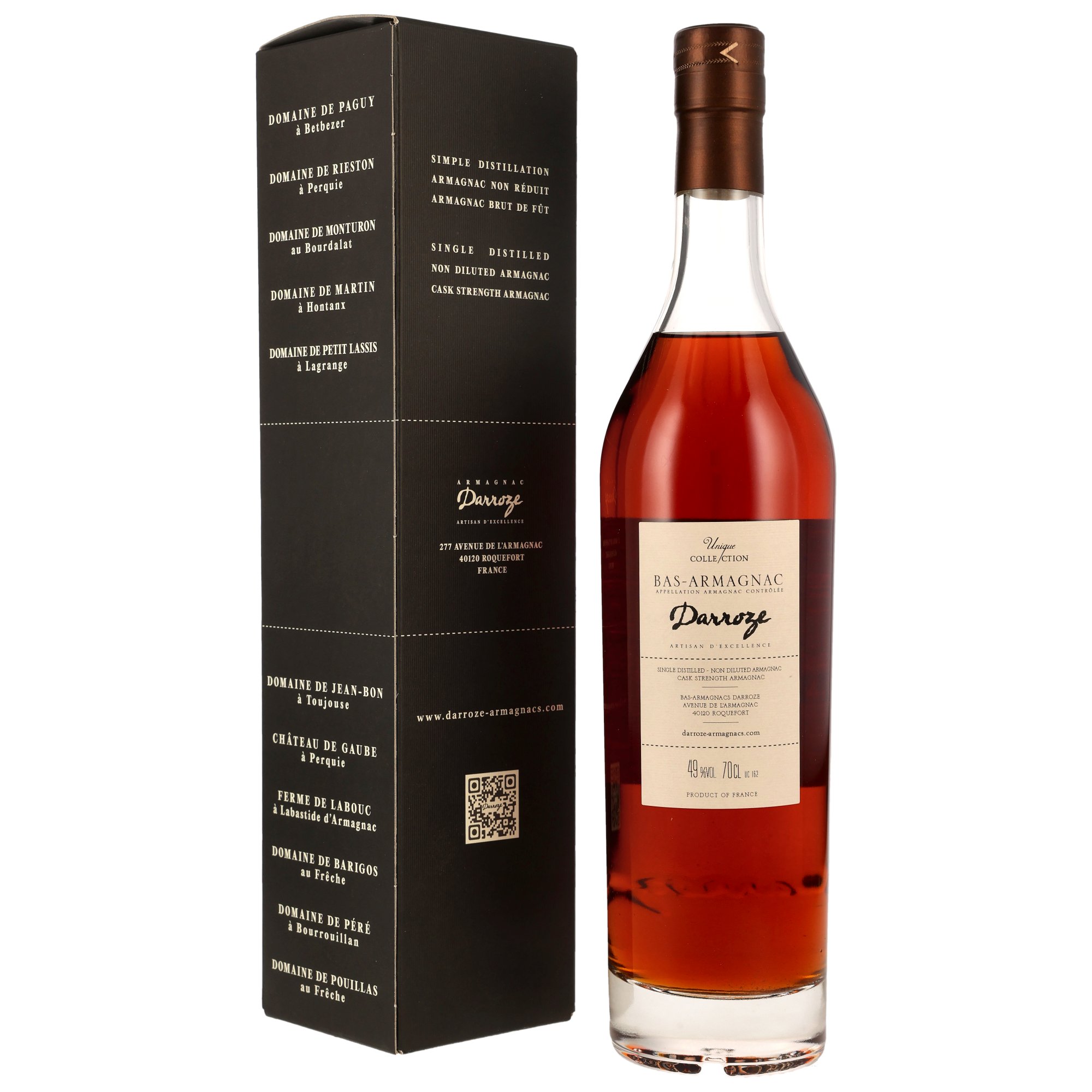 Domaine de Rieston 1997/2025 - 28 y.o. - Armagnac Darroze
