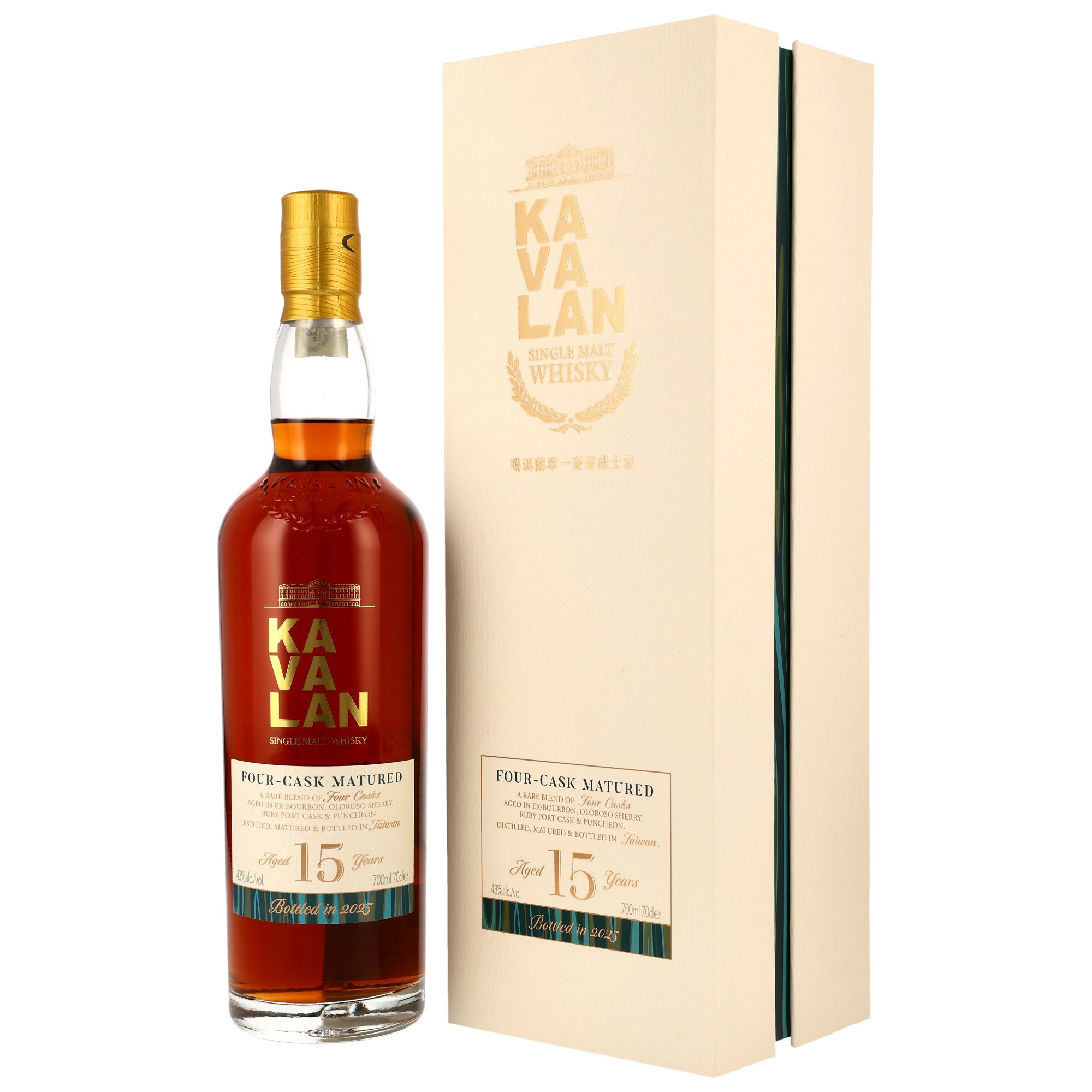 Kavalan 15 y.o. Four Cask Matured