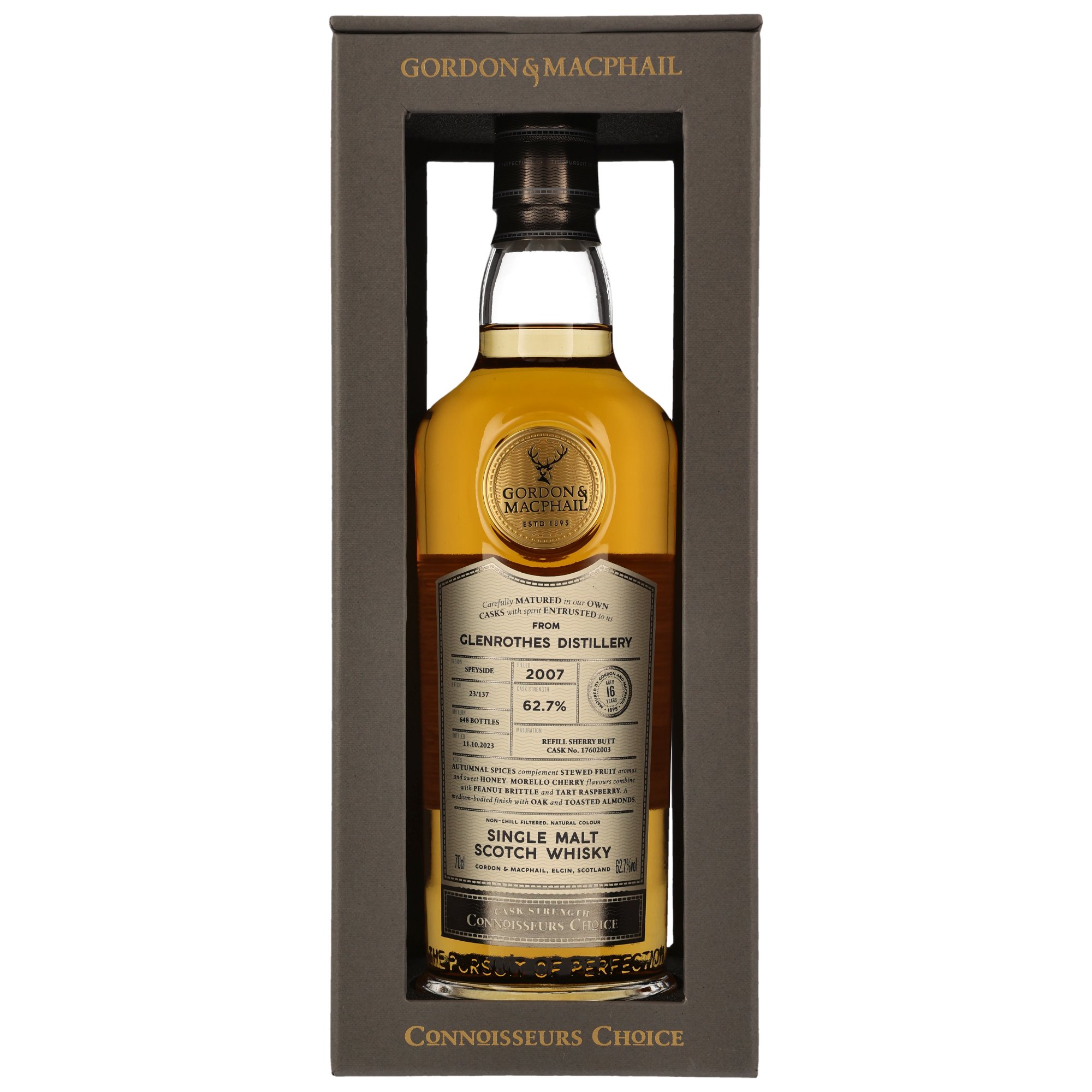 Glenrothes 2007/2023 G&M CC CS