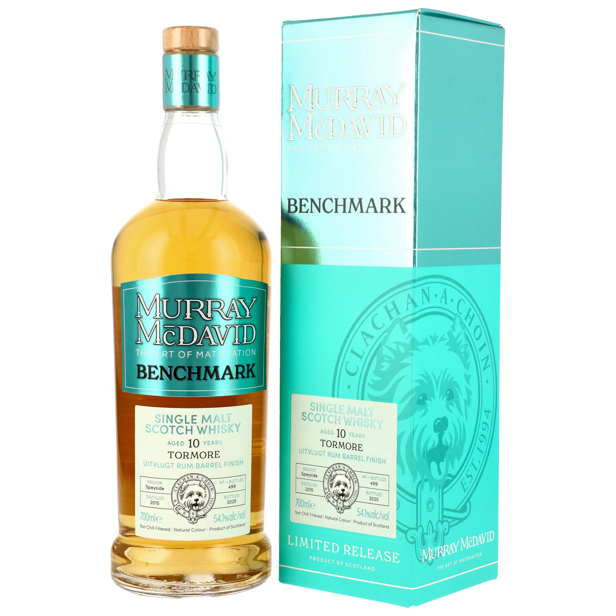 Tormore 2015/2025 - 10 y.o. - Uitvlugt Rum Barrel Finish - Murray McDavid