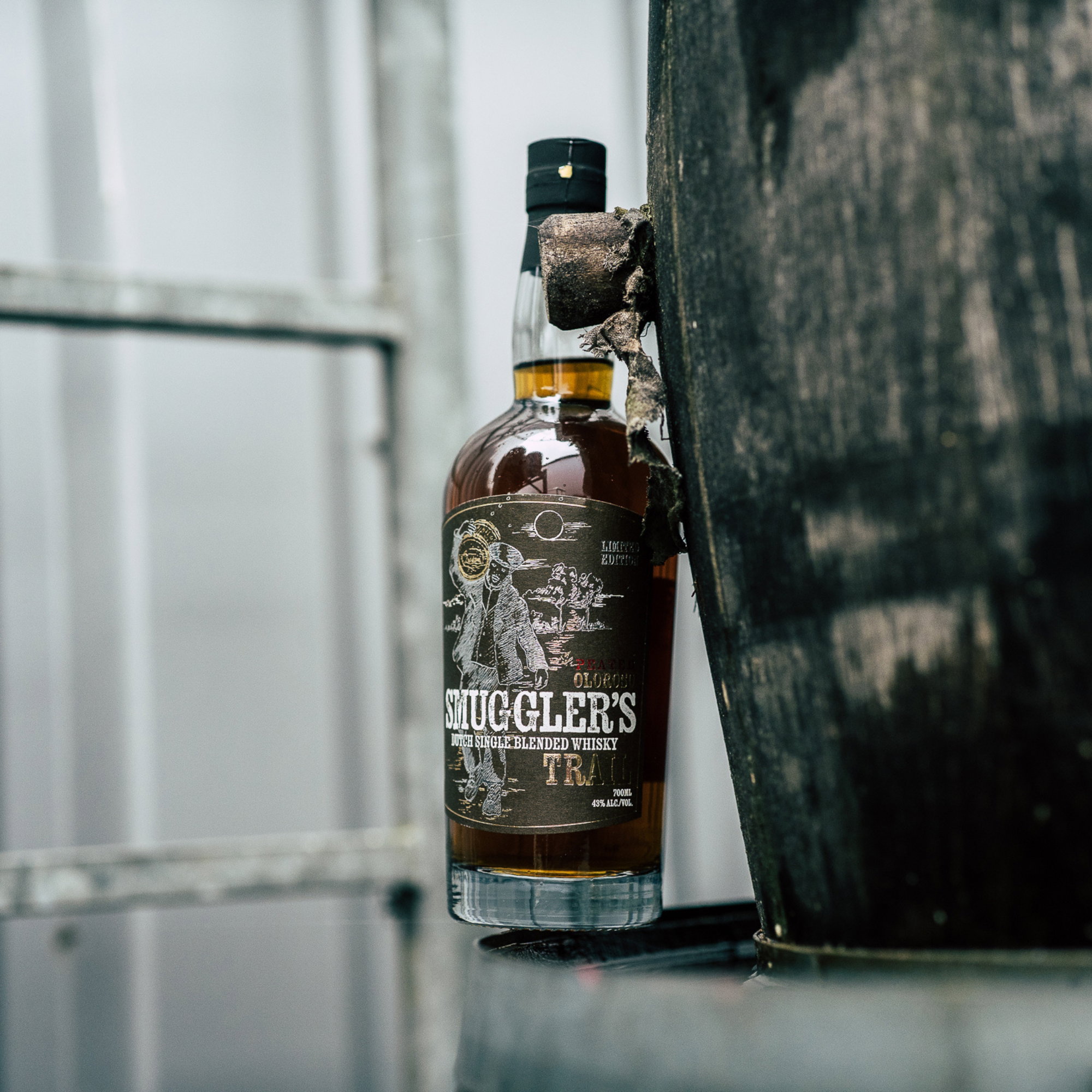 Zuidam Smugglers Trail Peated Oloroso Sherry Cask - Dutch Single Blended Whisky