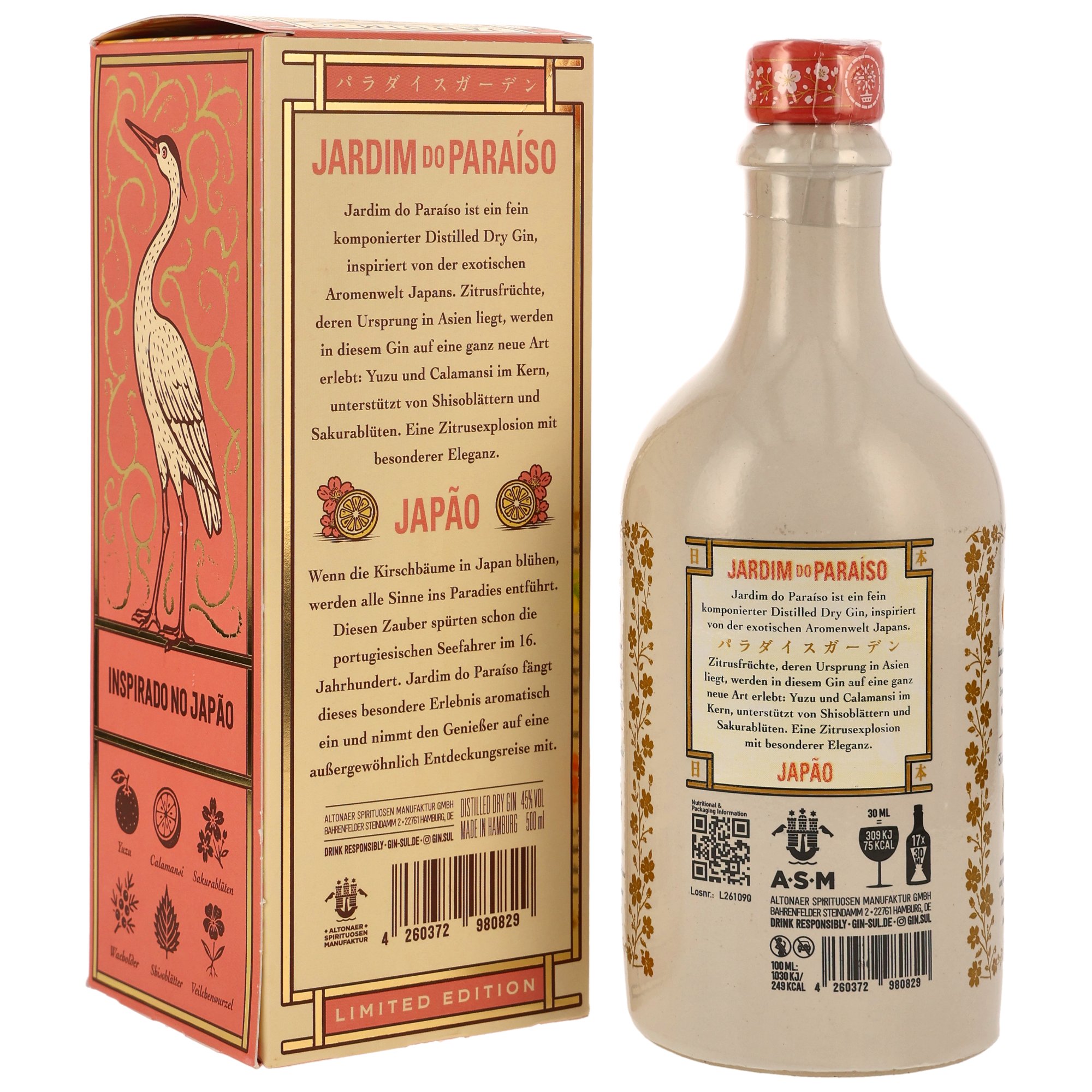 Gin Sul Jardim do Paraiso Japao (Japan) Limited Edition 2026 - in GP