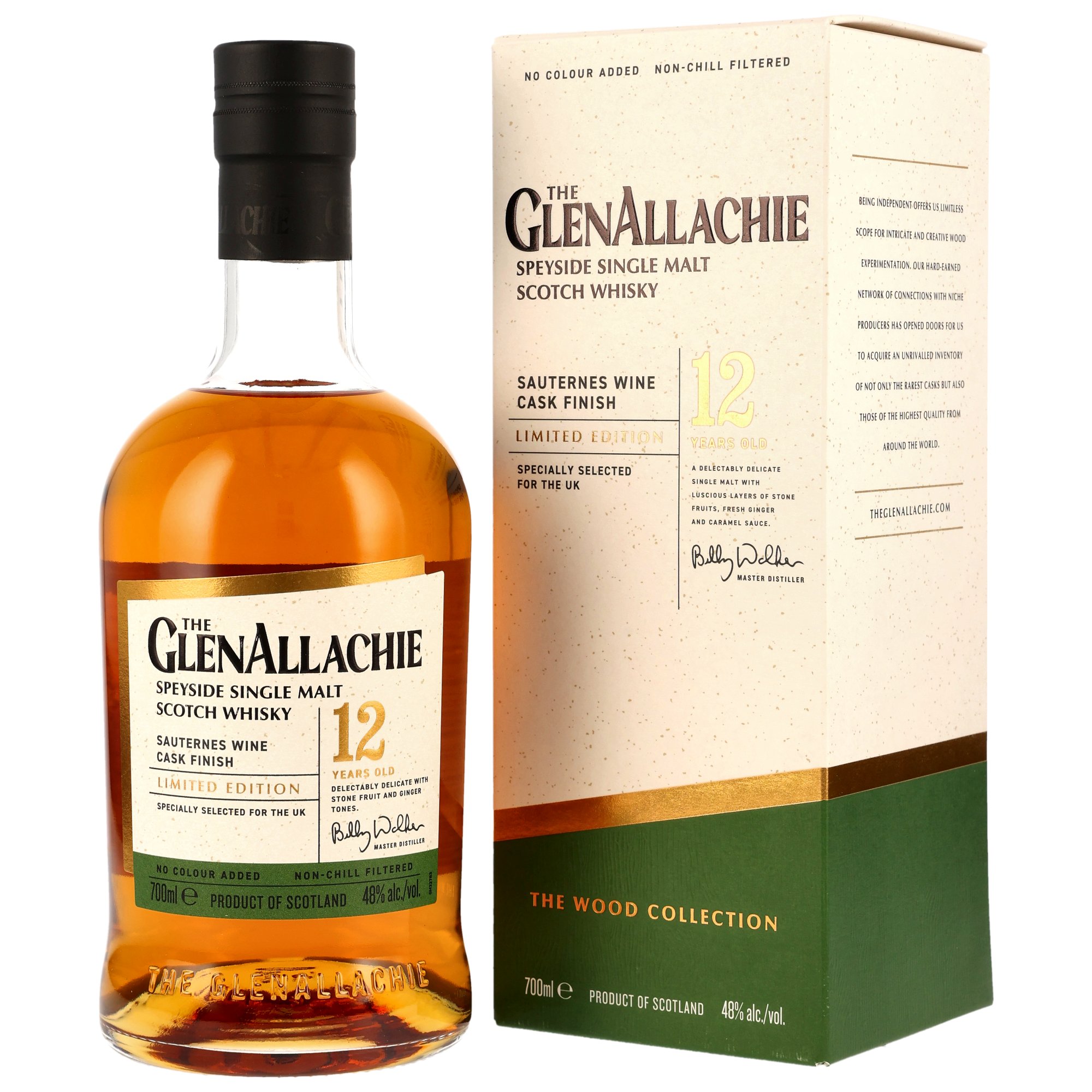 GlenAllachie 12 y.o. Sauternes Wood Finish