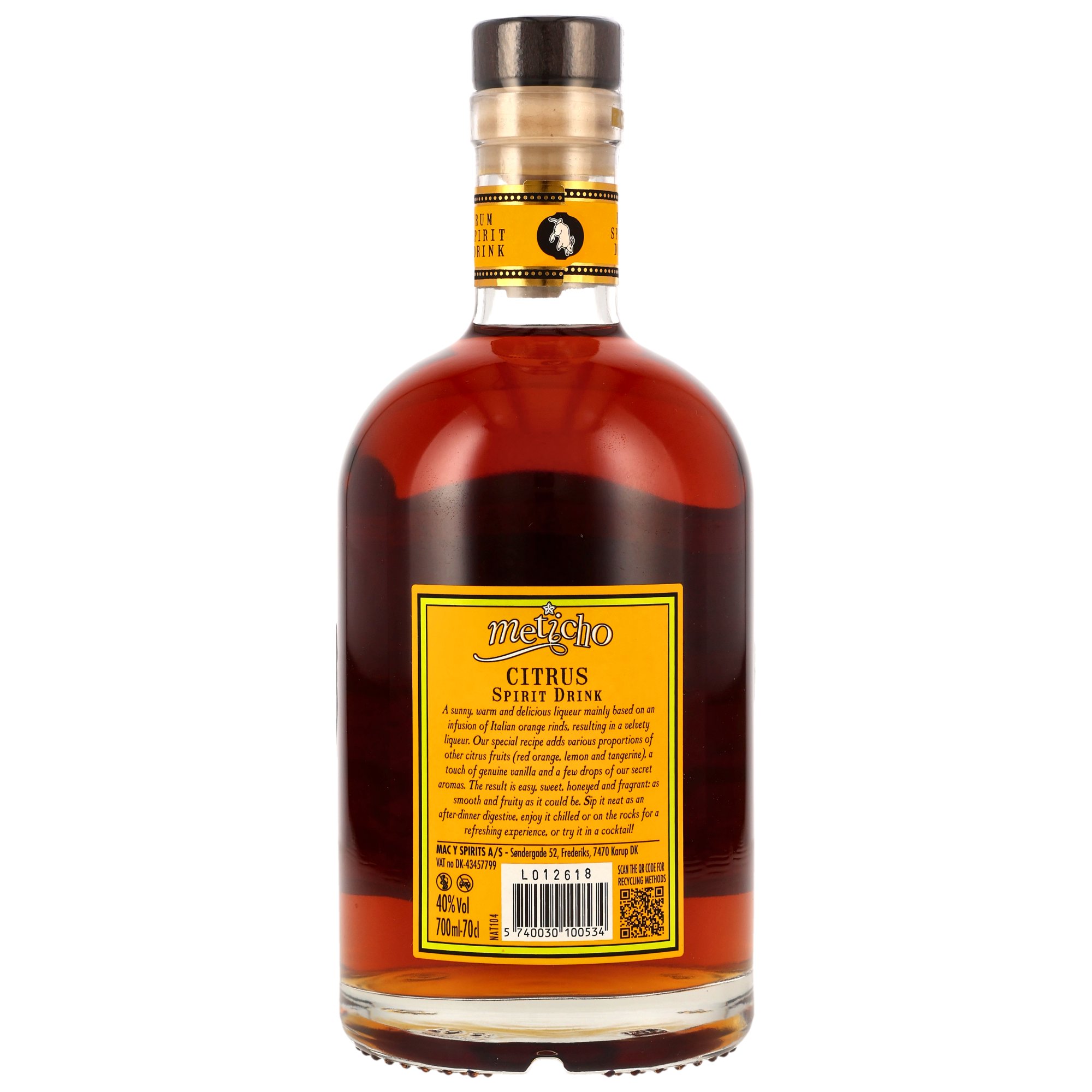 Meticho Citrus Spirit Drink - Rum Nation