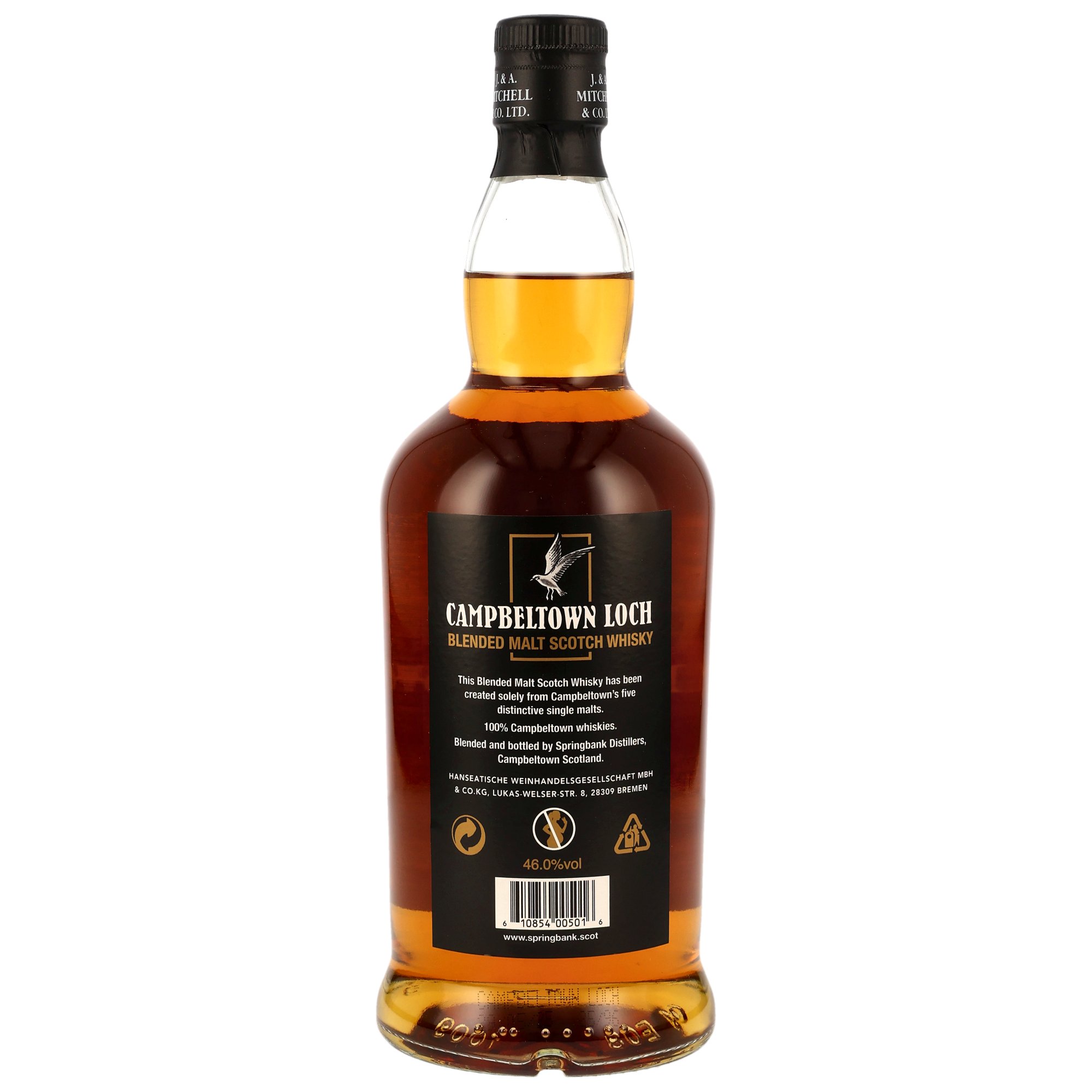 Campbeltown Loch - Blended Malt Scotch Whisky 46%