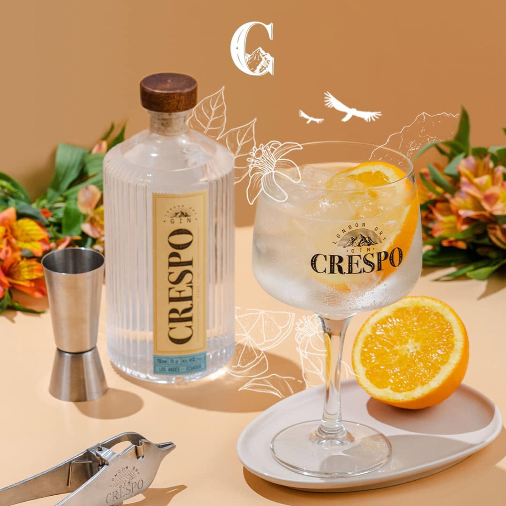 Crespo London Dry Gin (Ecuador)