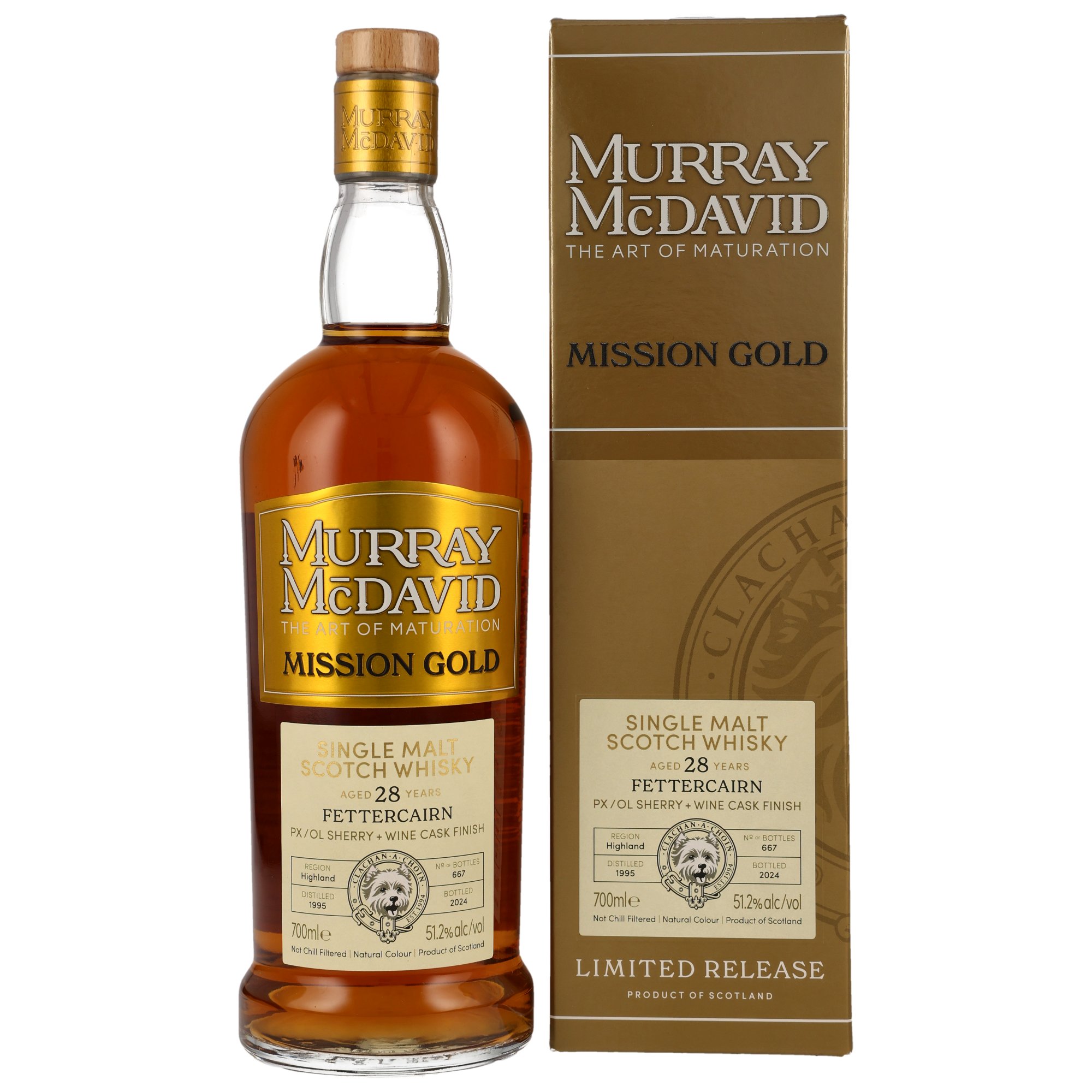 Fettercairn 1995/2024 - 28 y.o. - PX/Oloroso Cask - Murray McDavid