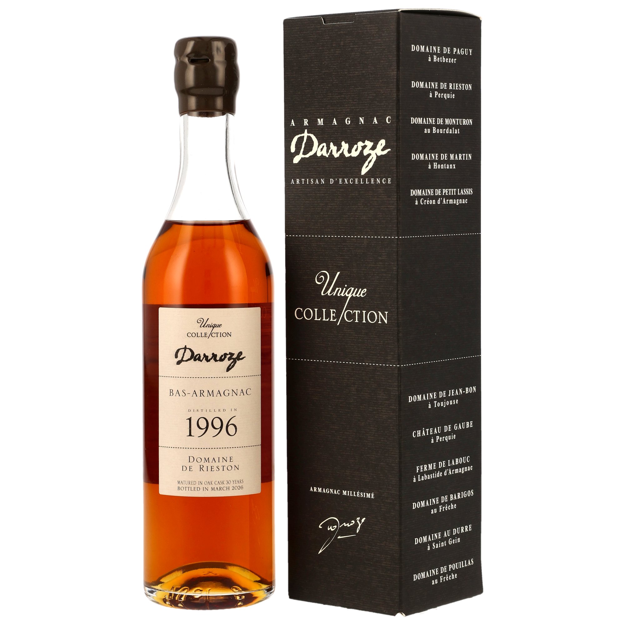 Domaine de Rieston 1996/2026 - 30 y.o. - 200ml - Armagnac Darroze