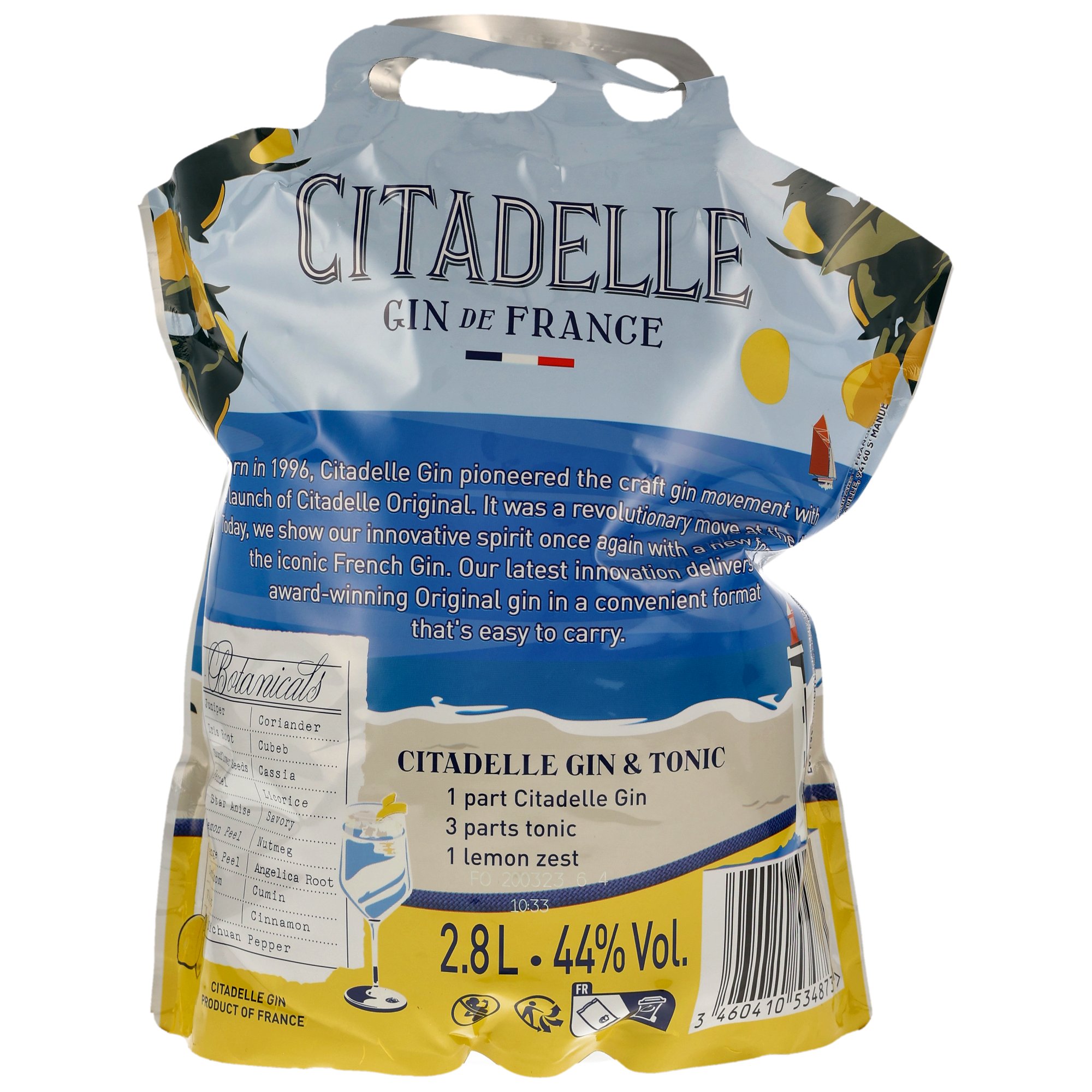 Citadelle Gin - 2,8L Pouch