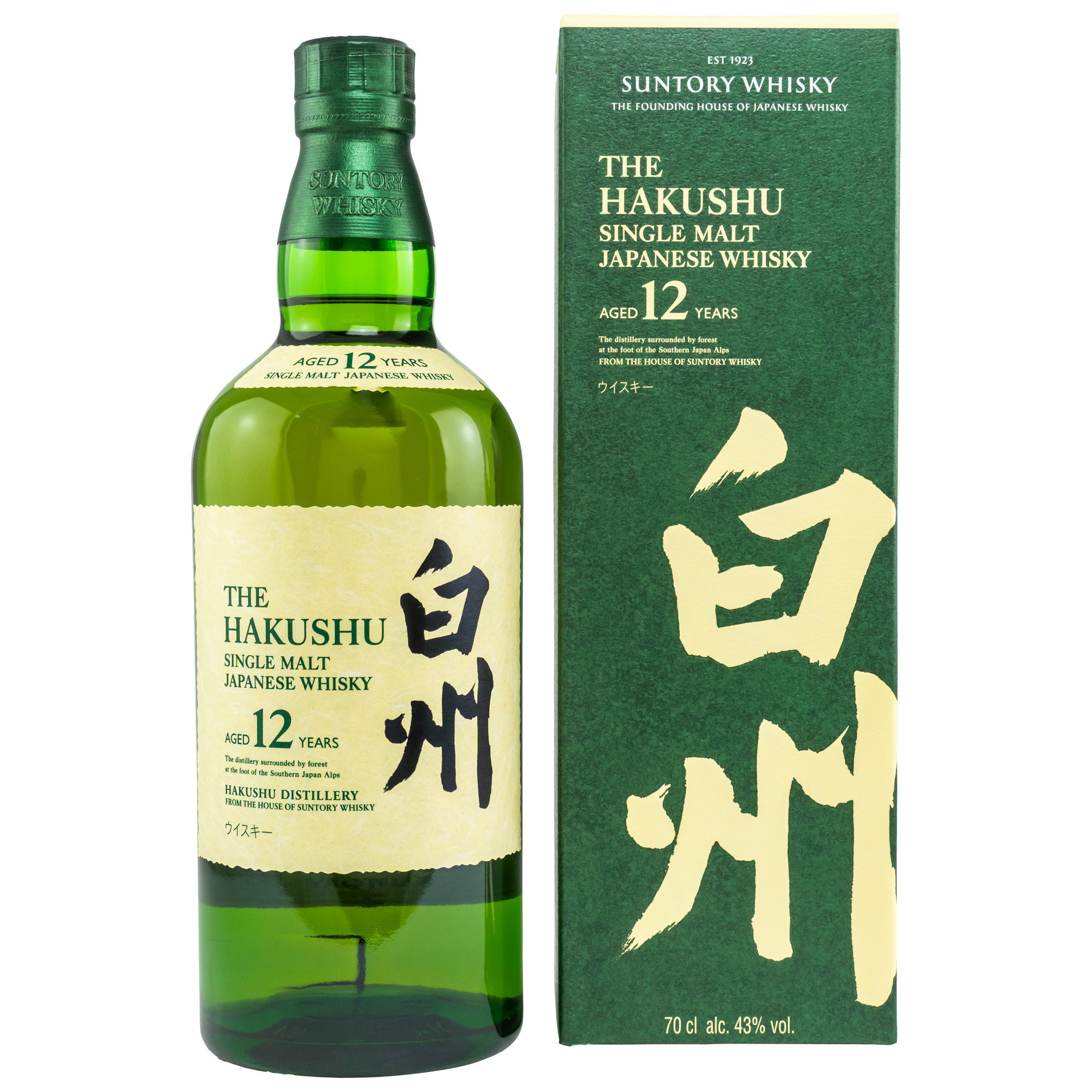 Hakushu 12 y.o. Single Malt - begrenzt lieferbar