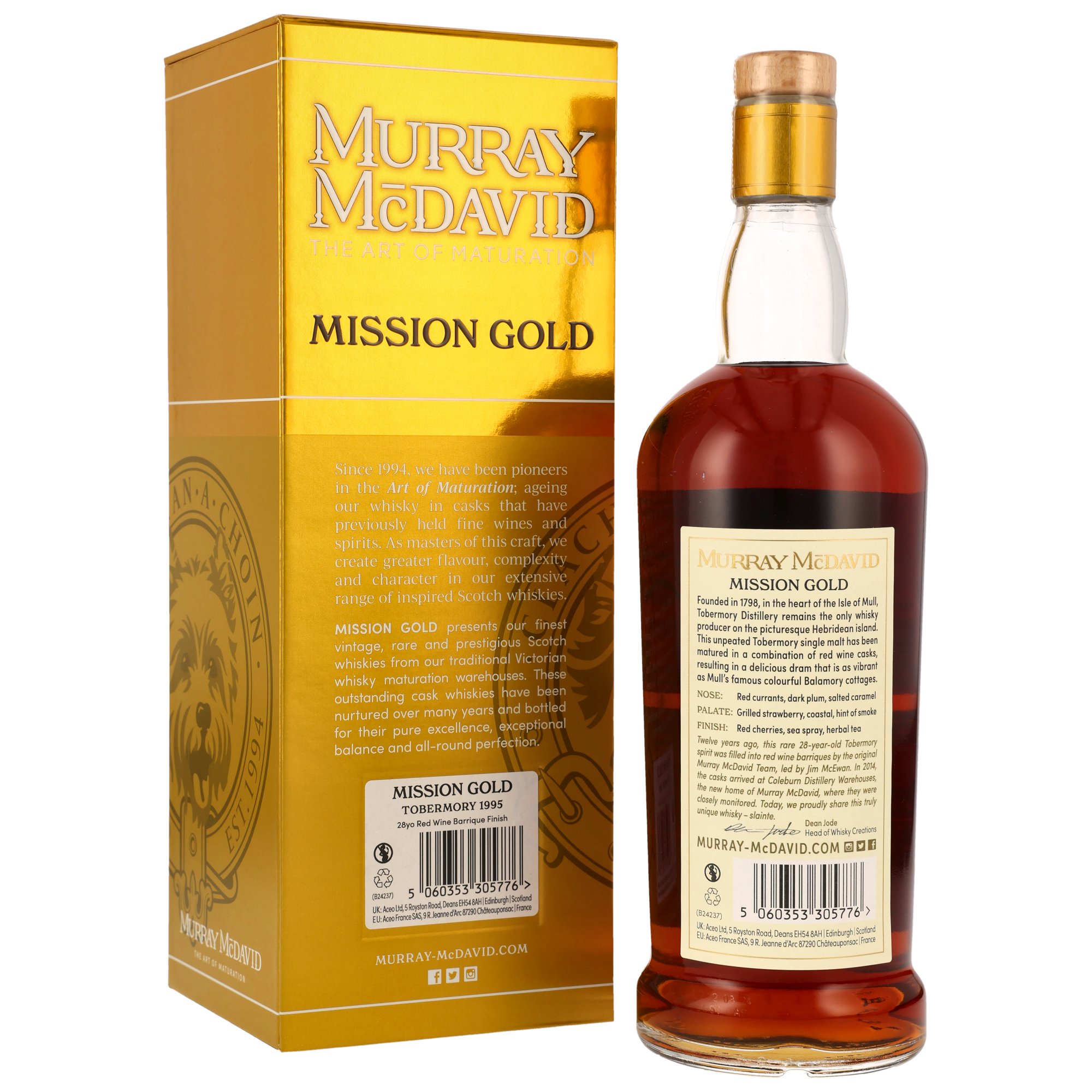 Tobermory 1995/2024 - 28 y.o. - Red Wine Barrique - Murray McDavid
