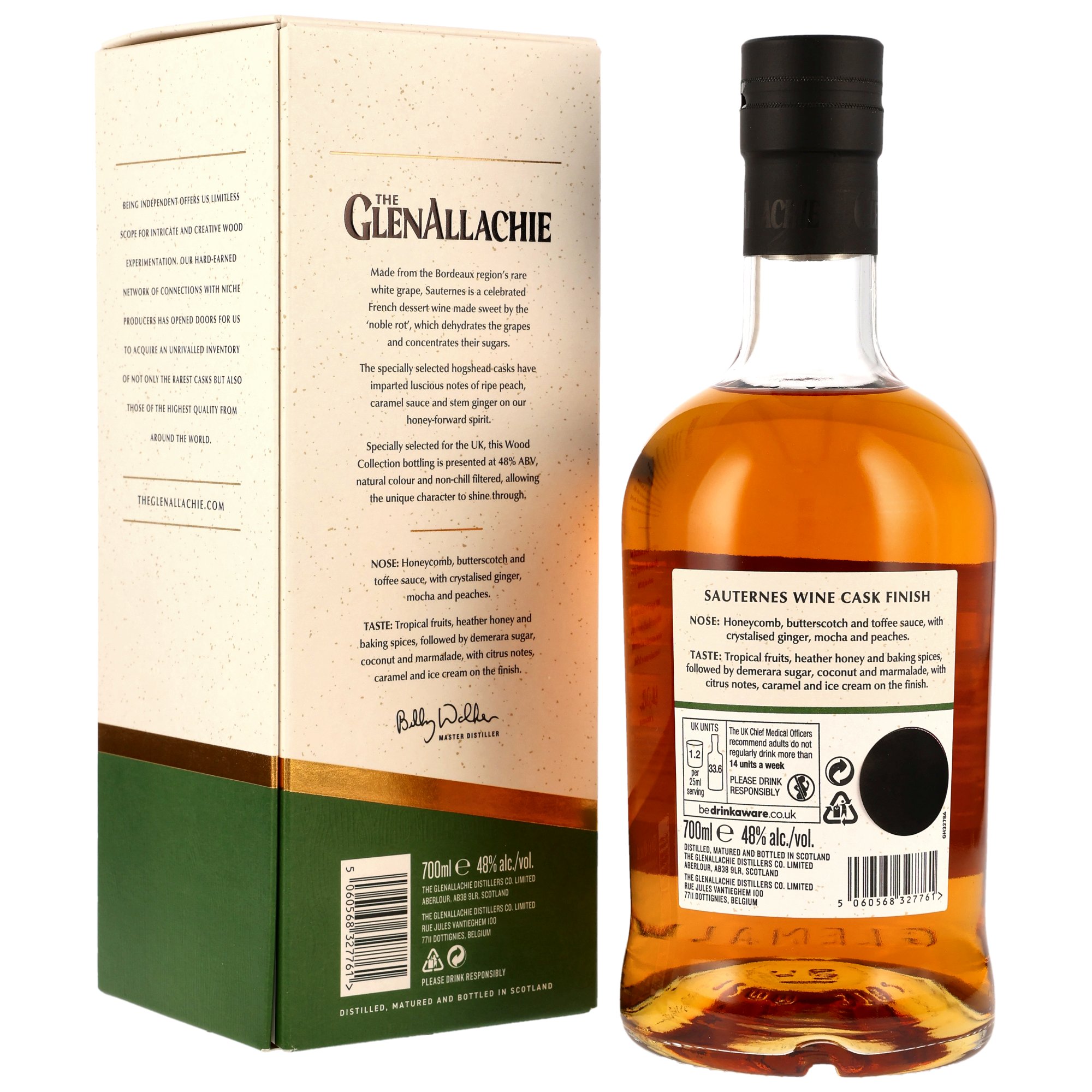 GlenAllachie 12 y.o. Sauternes Wood Finish