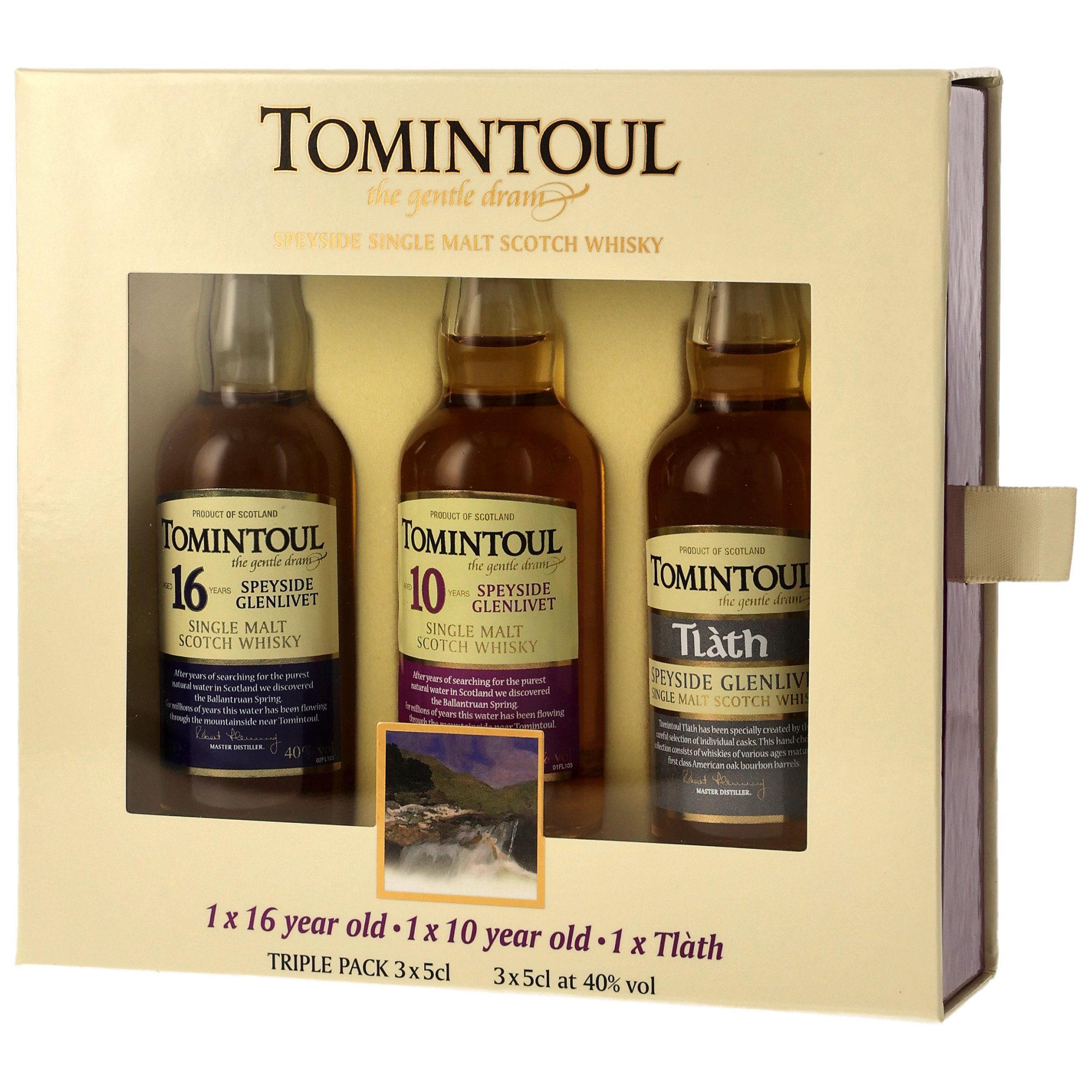 Tomintoul Collection 3 x 0,05 - neue Ausführung