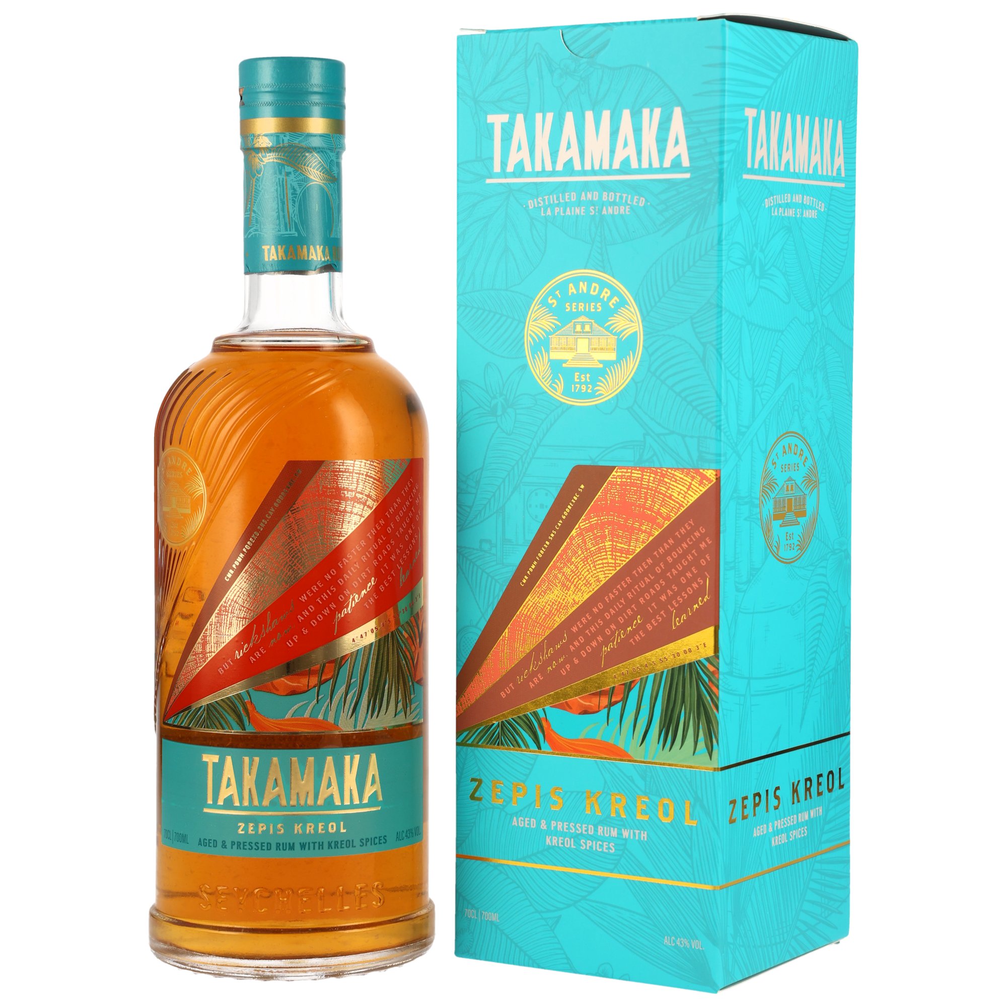 Takamaka Zepis Kreol - Spiced Rum