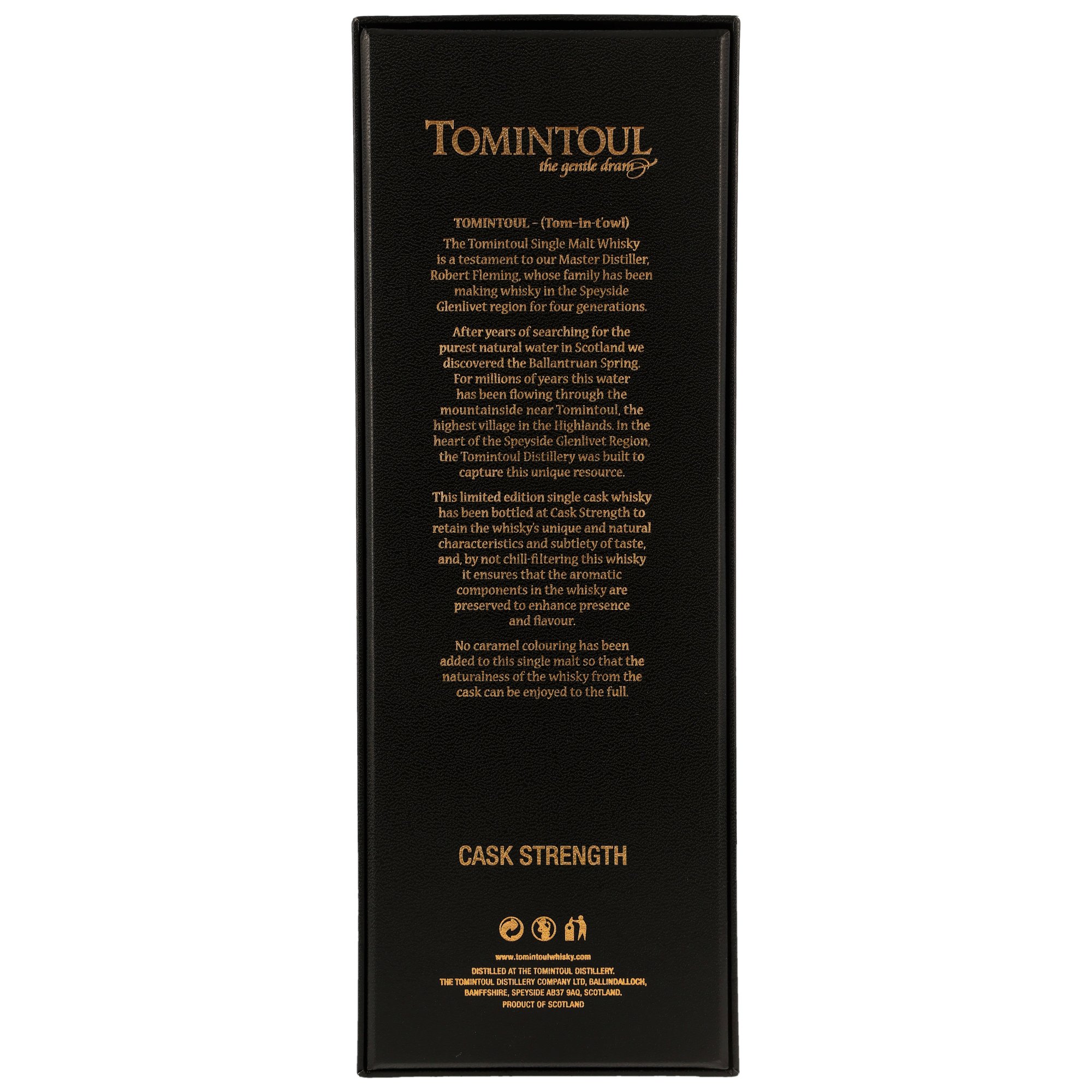 Tomintoul 2013/2025 - 12  y.o. - Bourbon Barrel #4328 - Kirsch exclusive