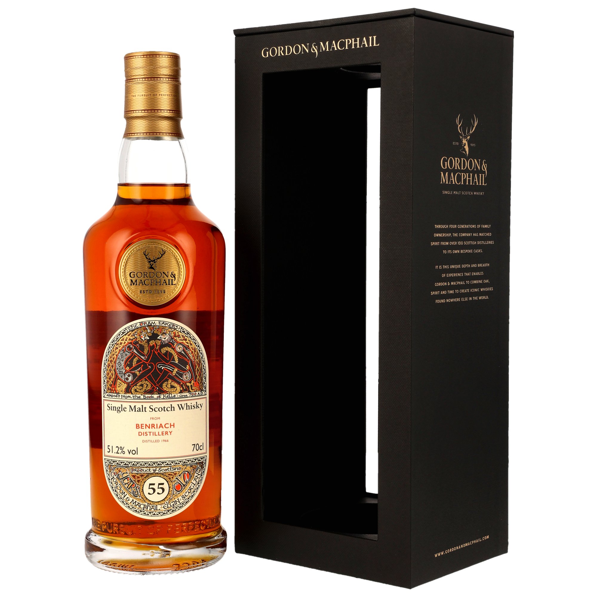 Benriach 1966/2021 - 55 y.o. - 1st Fill American Hogshead #607 - G&M Dram Takers Collection