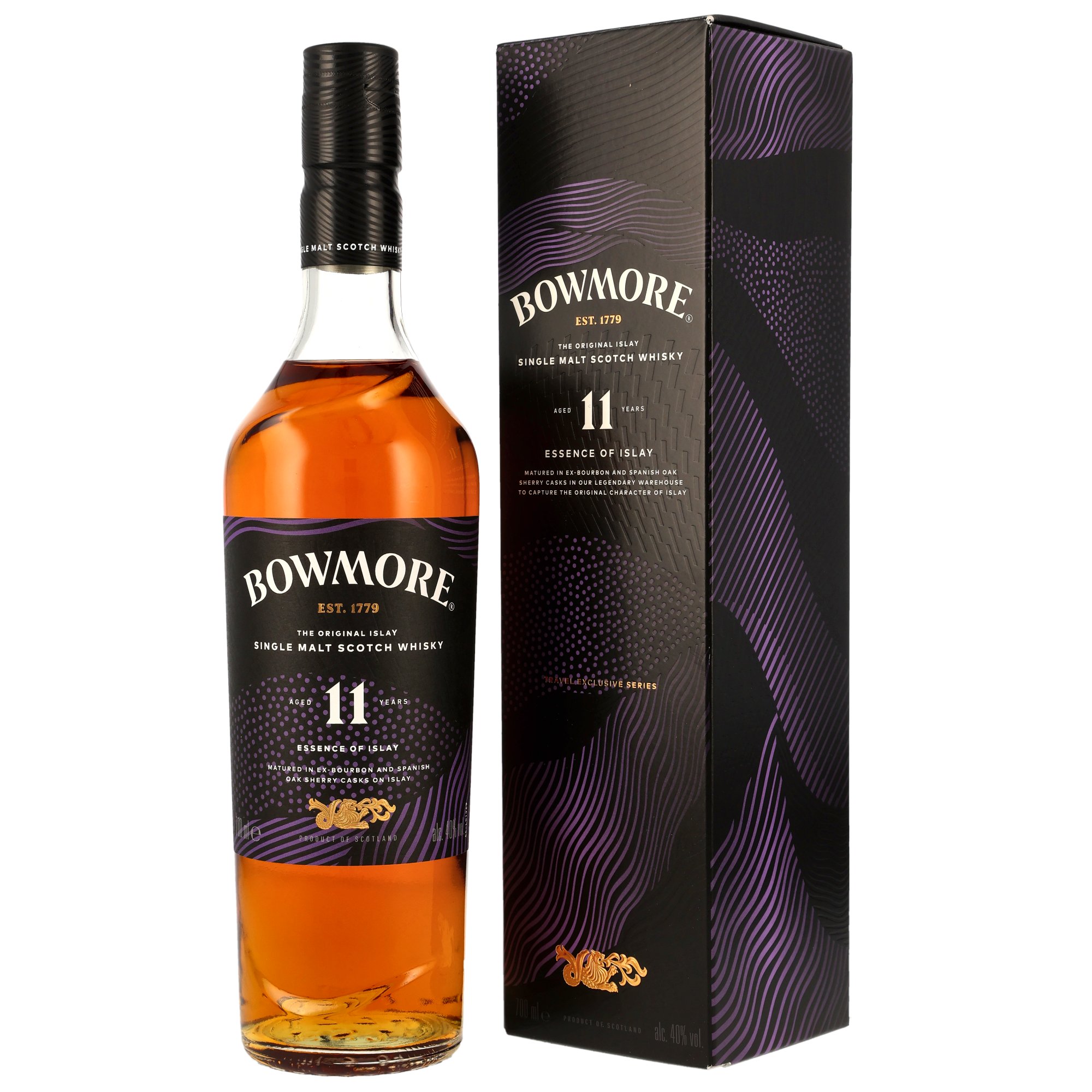 Bowmore 11 y.o. - Bourbon & Spanish Oak Sherry Casks