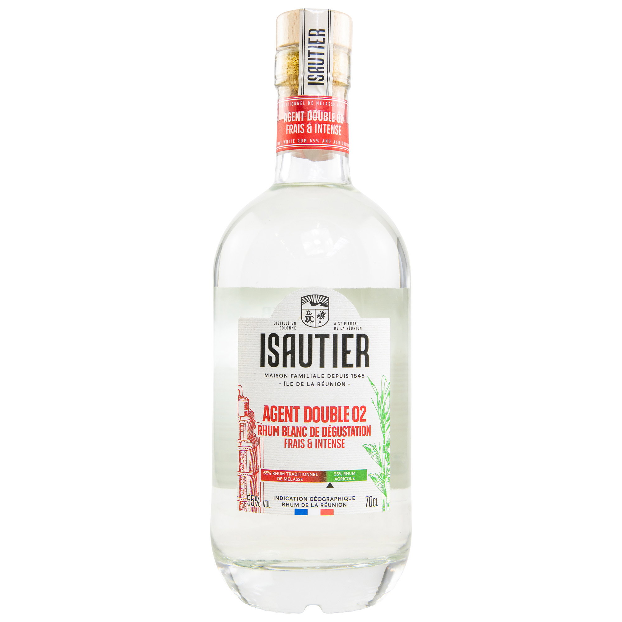 Isautier Rhum Blanc Agent Double 02
