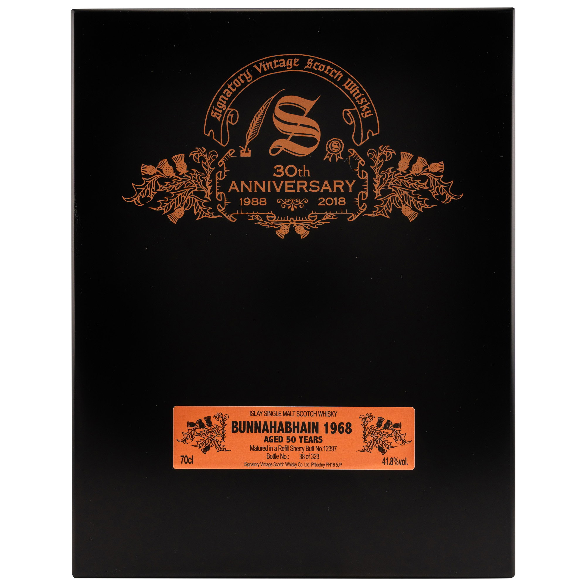 Bunnahabhain 1968/2019 30th Anniversary + 2 Gläser