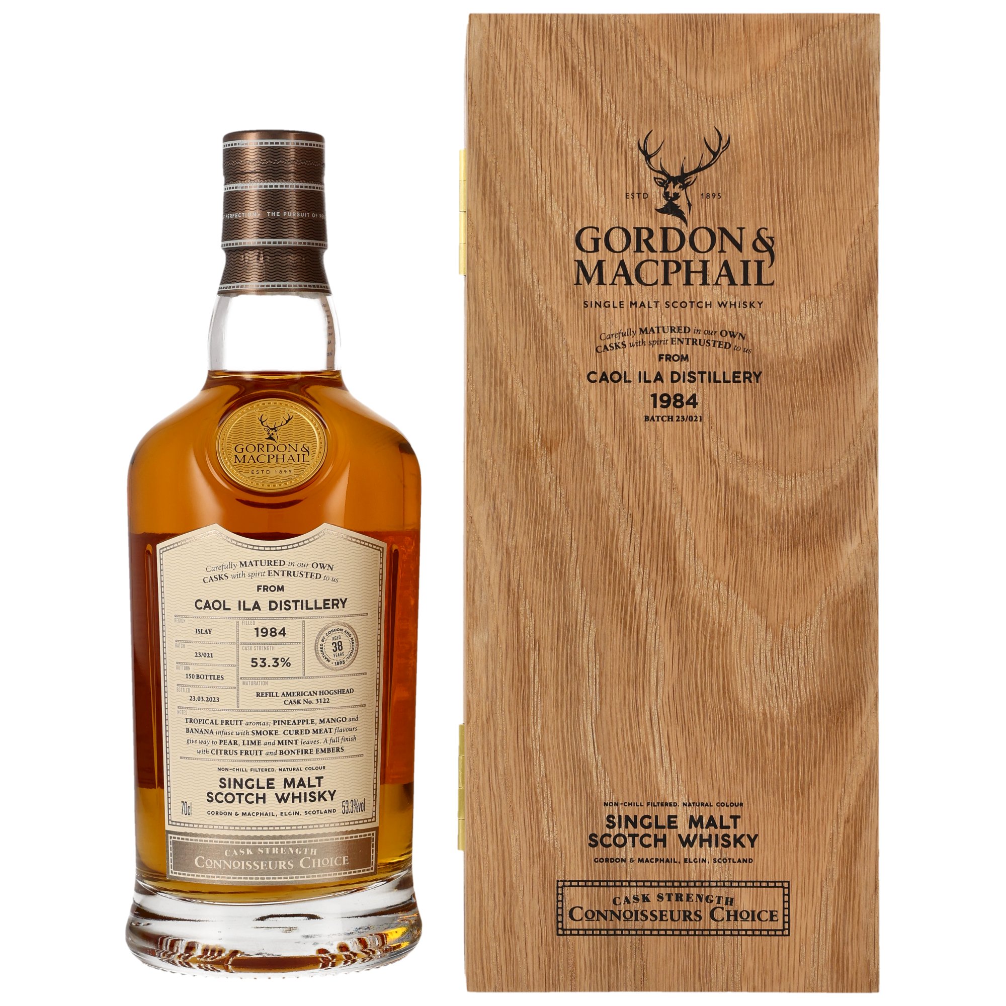 Caol Ila 1984/2023 -38 y. o. -  G&M CC UPPER #3122