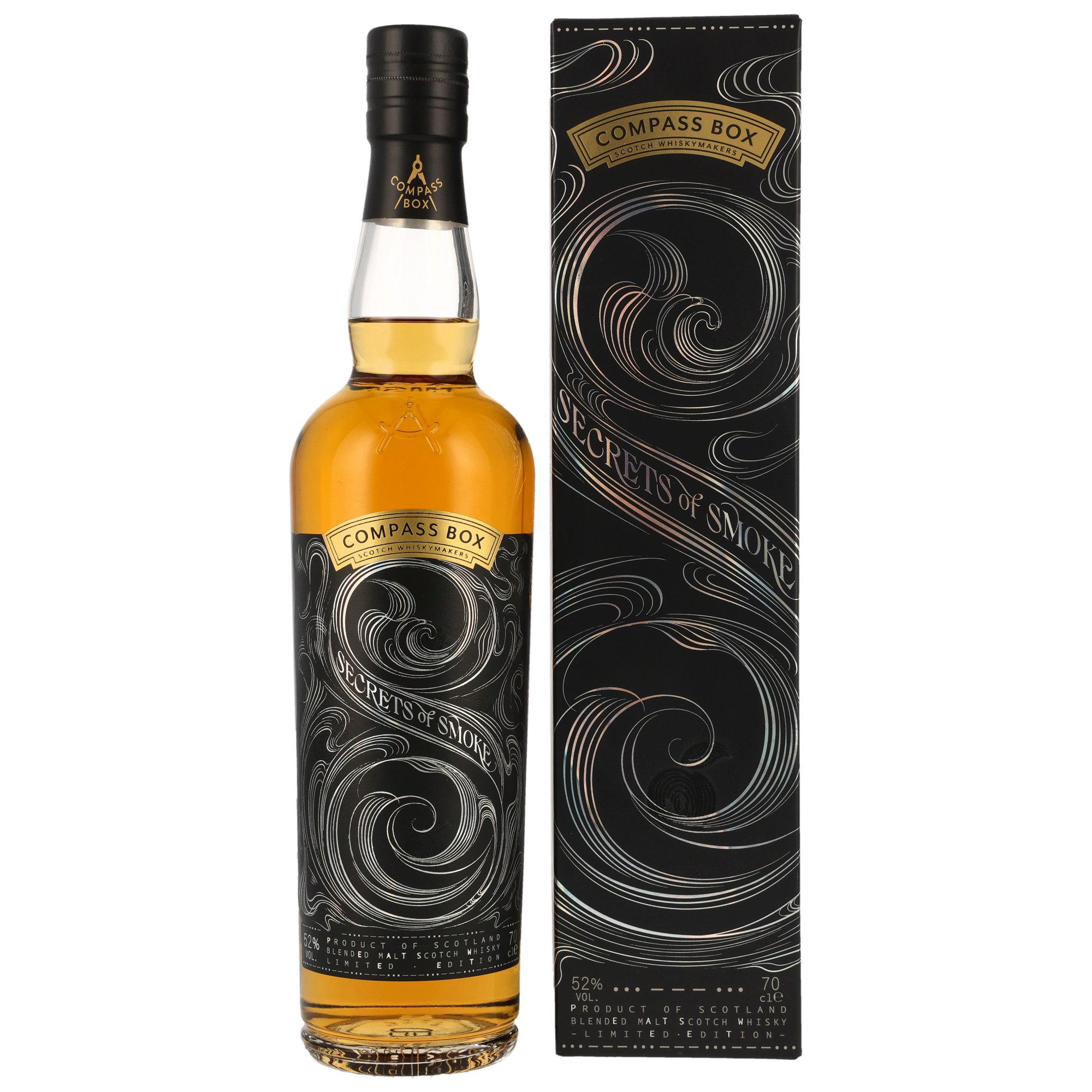 Compass Box - Secrets of Smoke - Blended Malt Scotch Whisky