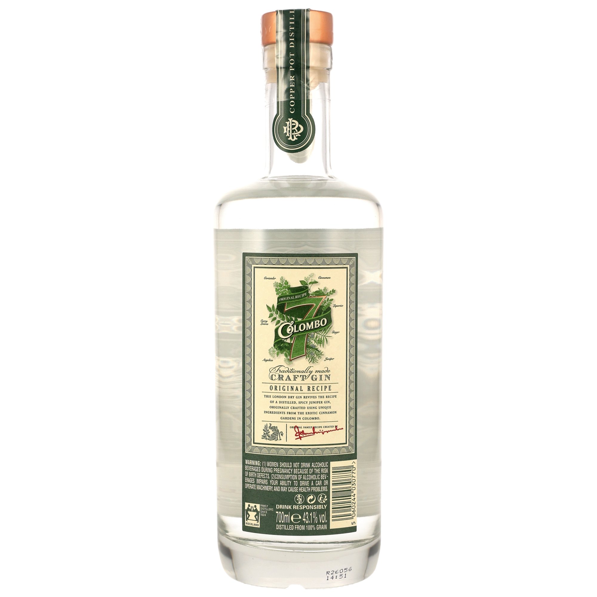 Colombo Seven London Dry Gin