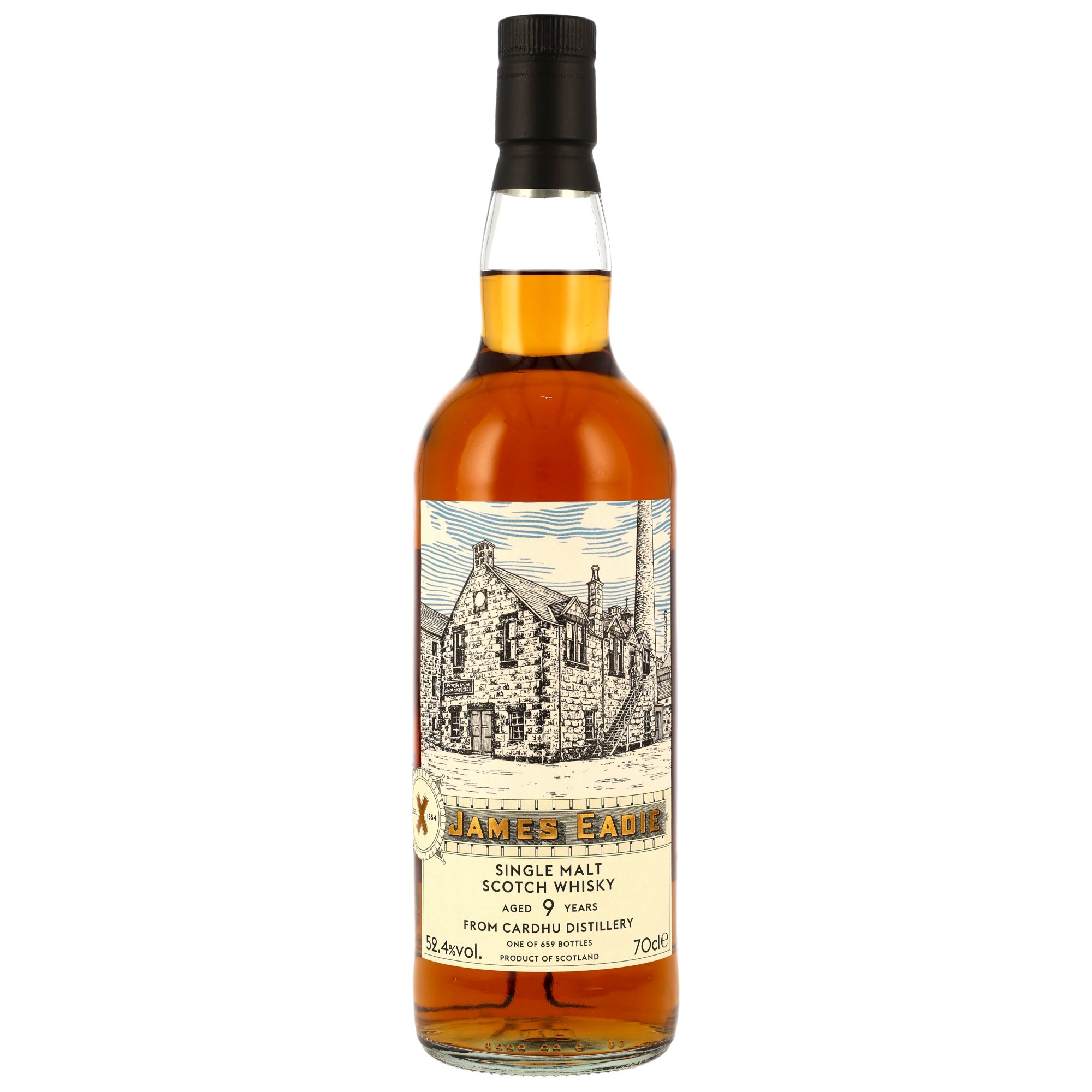 Cardhu 2016/2026 - 9 y.o. - 1st Fill  Bourbon Hogsheads - James Eadie