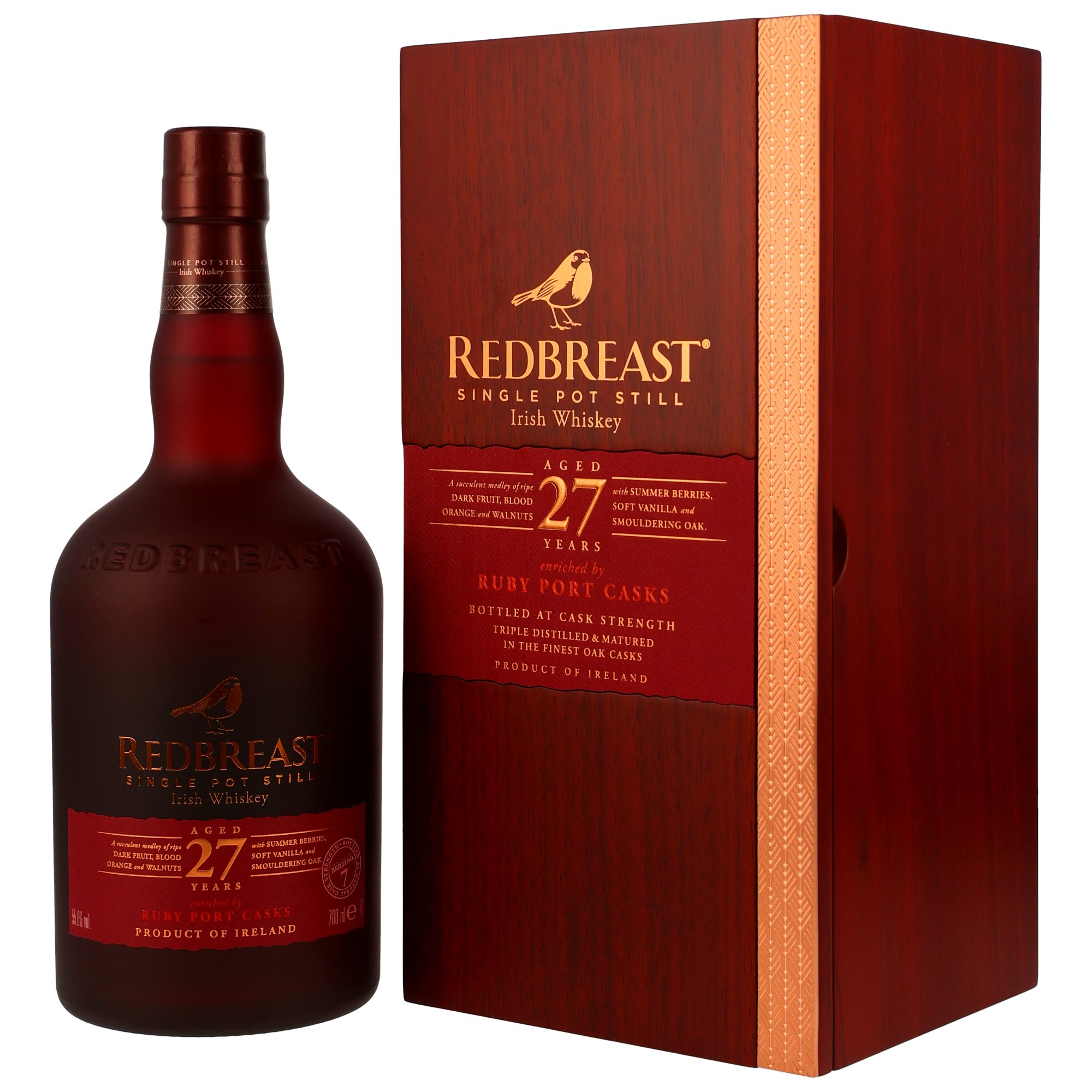 Redbreast 27 y.o. - Ruby Port Casks - 55,8%