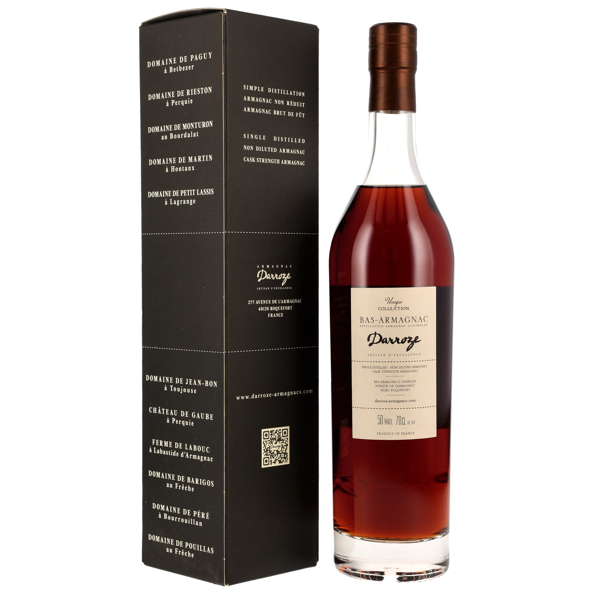 Domaine de Bellair 1989/2025 - 36 y.o. - Armagnac Darroze