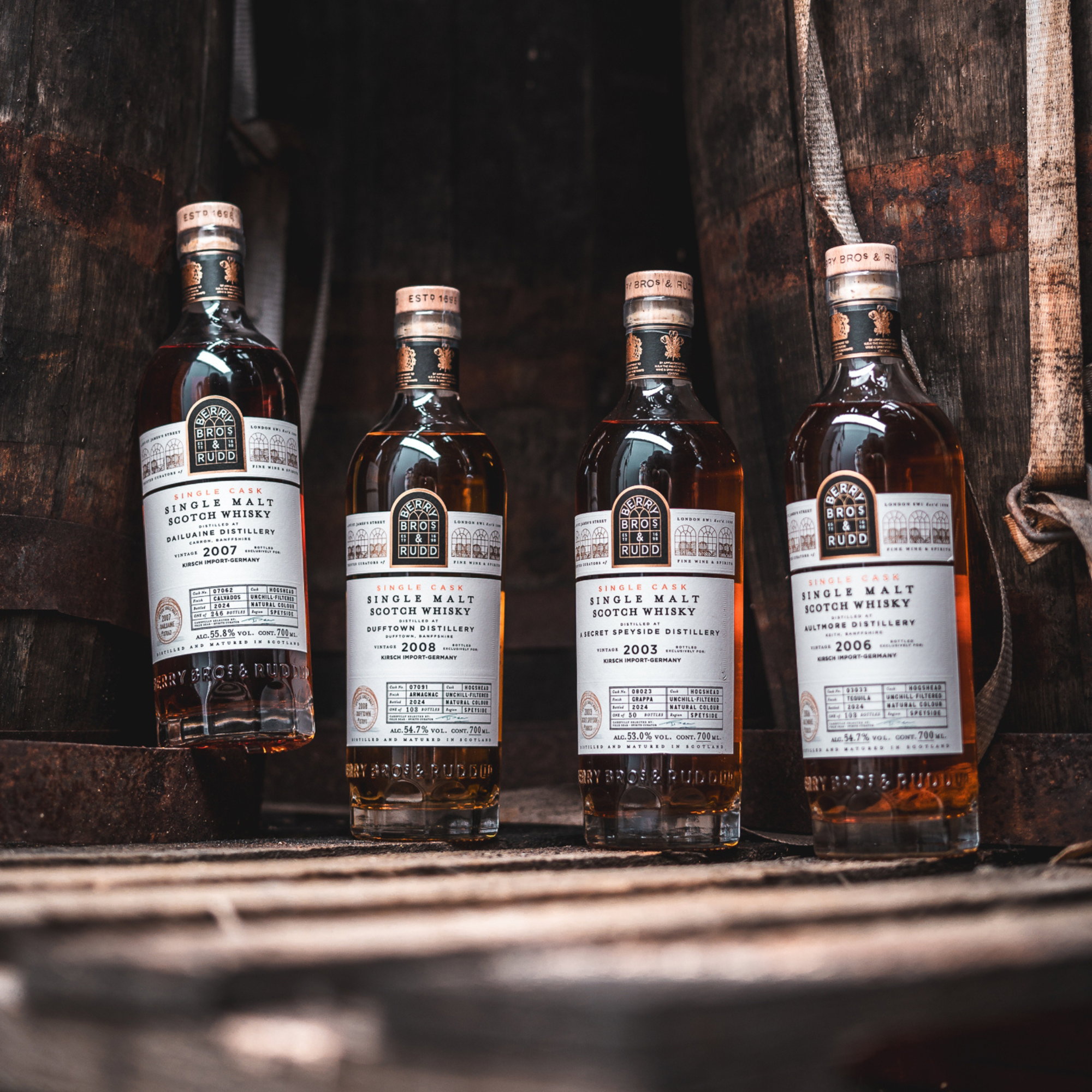 Dufftown 2008/2024 - #07091 (Berry Bros and Rudd) - Kirsch