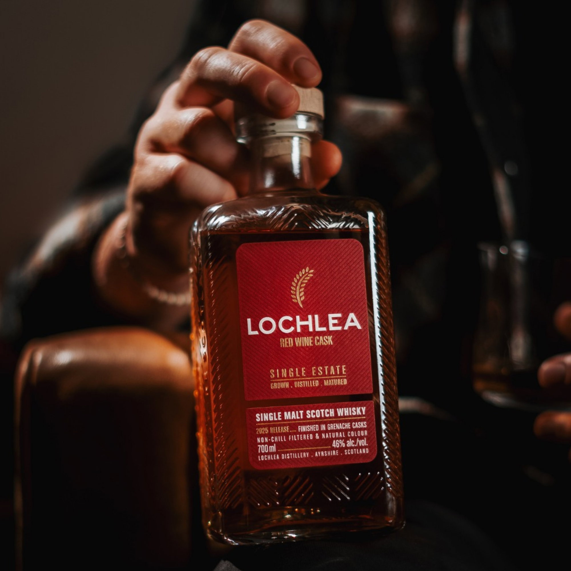 Lochlea Distillery Red Wine Cask - 2025 Release - Grenache Casks Finish