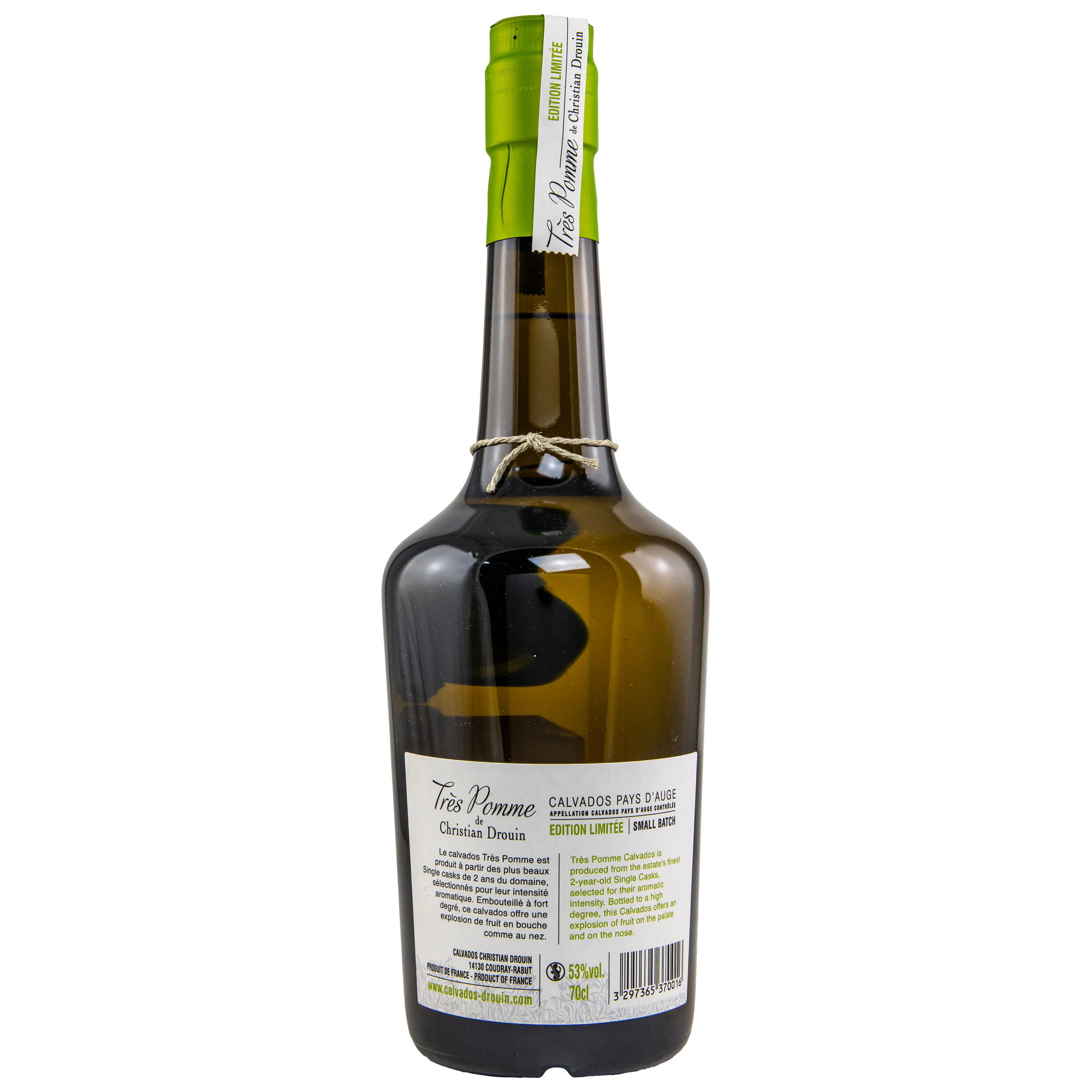 Christian Drouin Tres pomme Calvados Pays d'Auge