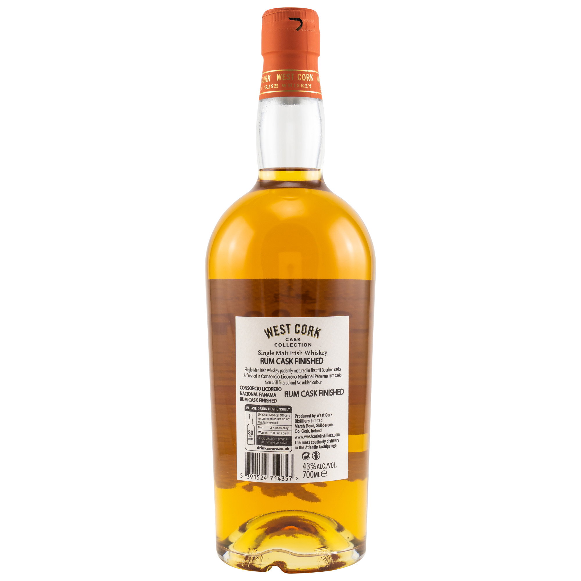 West Cork Single Malt Rum Cask Finish