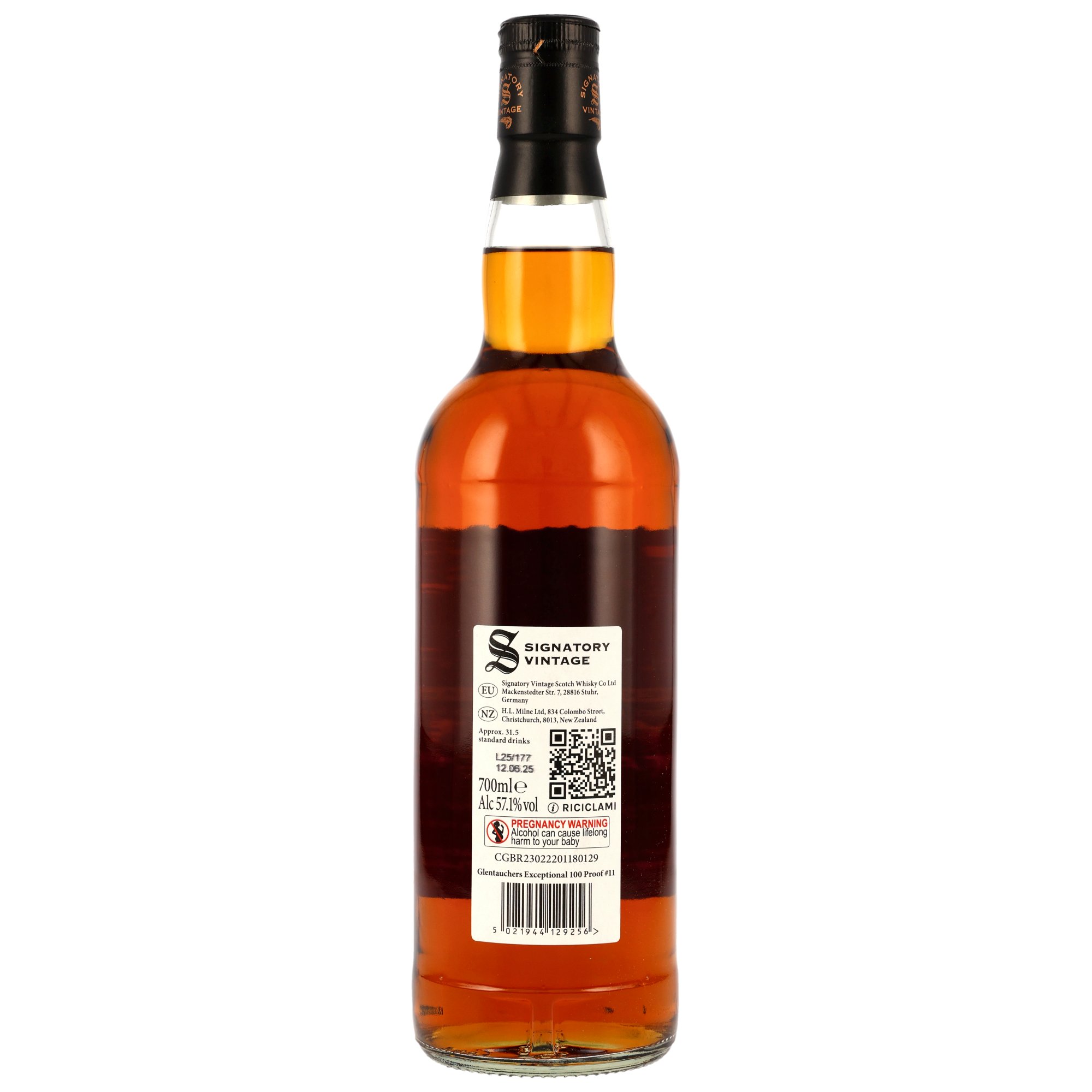 Glentauchers 2009/2025 - 16 y.o. - 1st Fill Oloroso Casks - Signatory 100 PROOF Exceptional Cask Edition #11