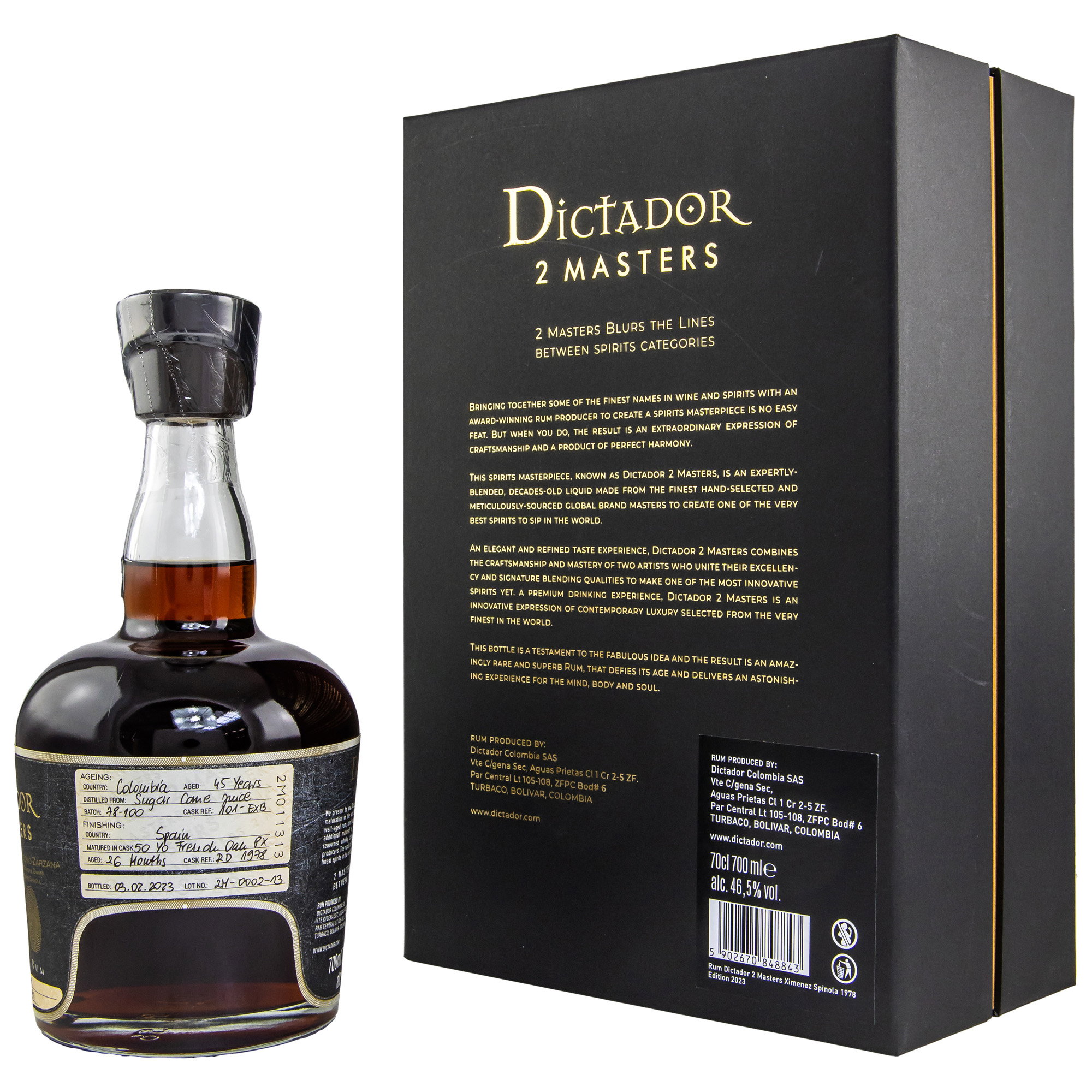 Dictador 2Masters Spinola 1978/2023 - 45 y.o.