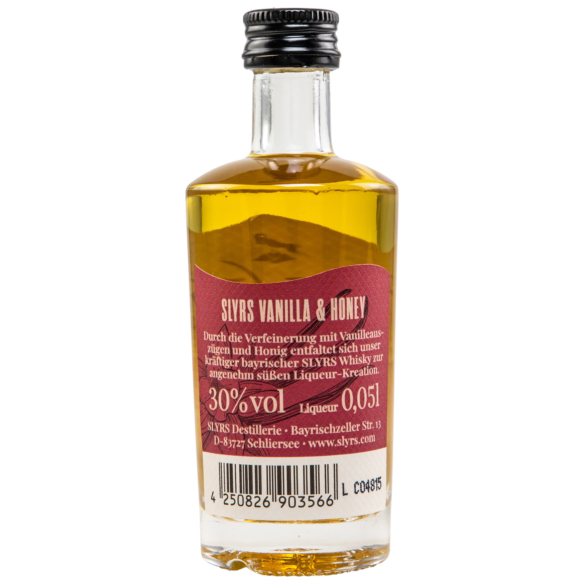 Slyrs Whisky-Liqueur / Vanilla and Honey Mini