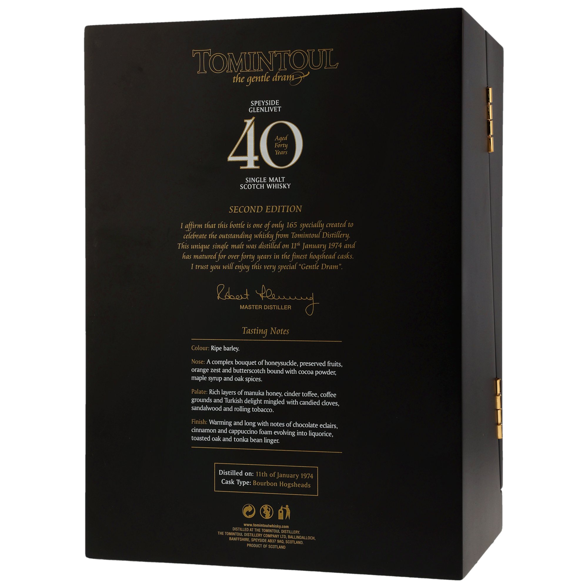 Tomintoul 40 y.o.  - AUF ANFRAGE