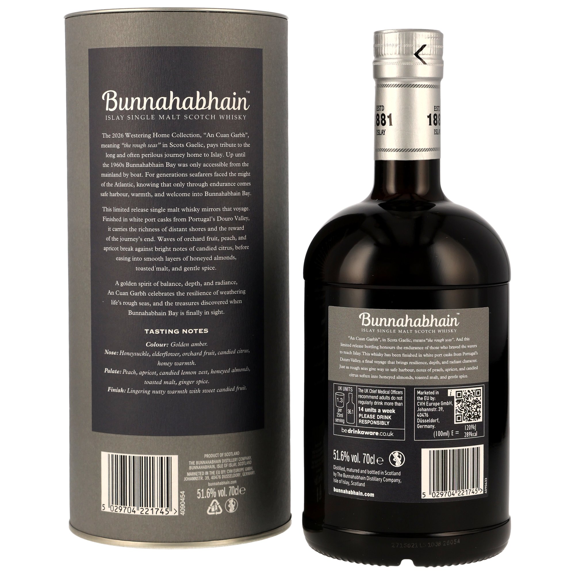 Bunnahabhain 15 y.o. An Cuan Garbh No.1 - White Port Cask Finish