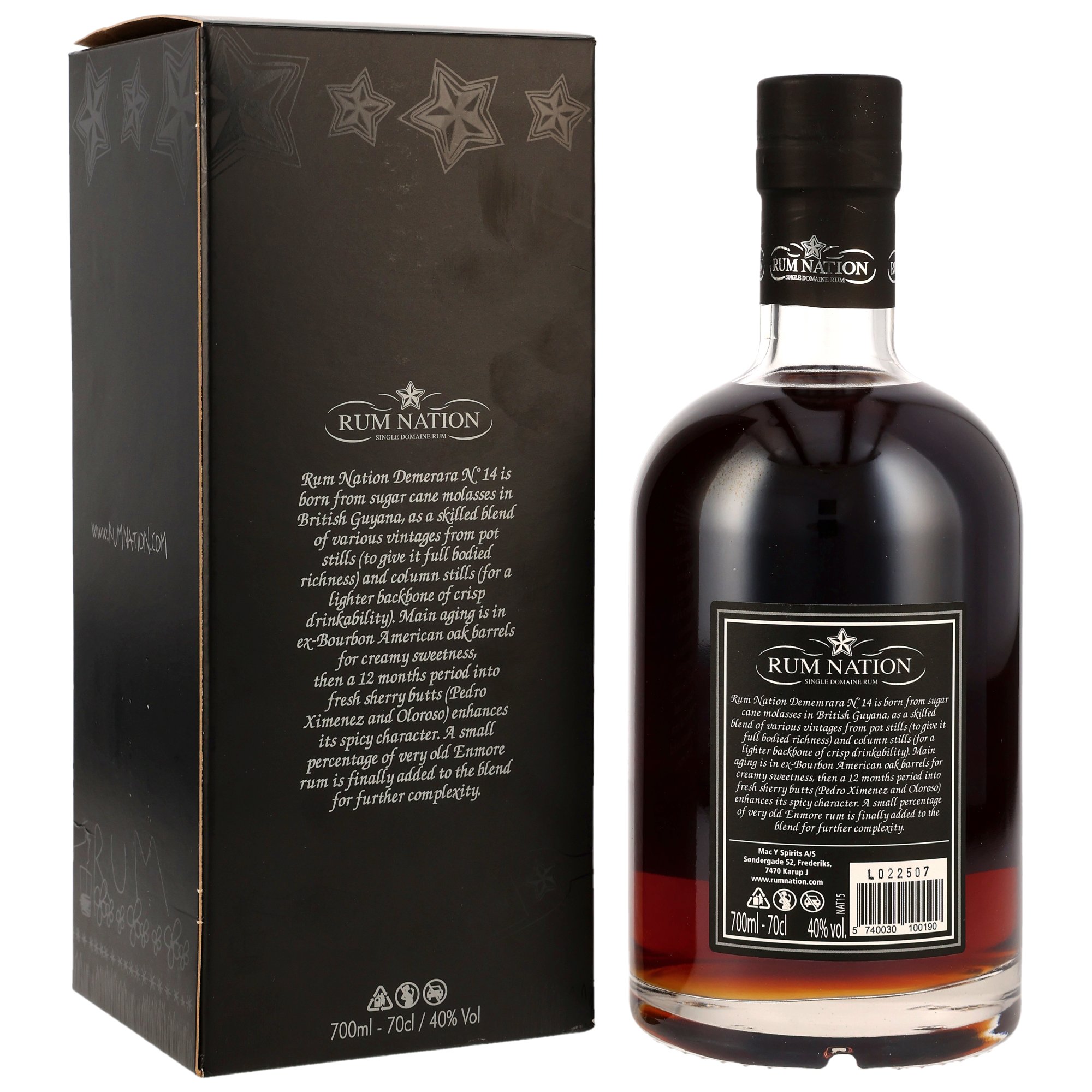 Demerara Solera No.14 - Rum Nation Neue EAN