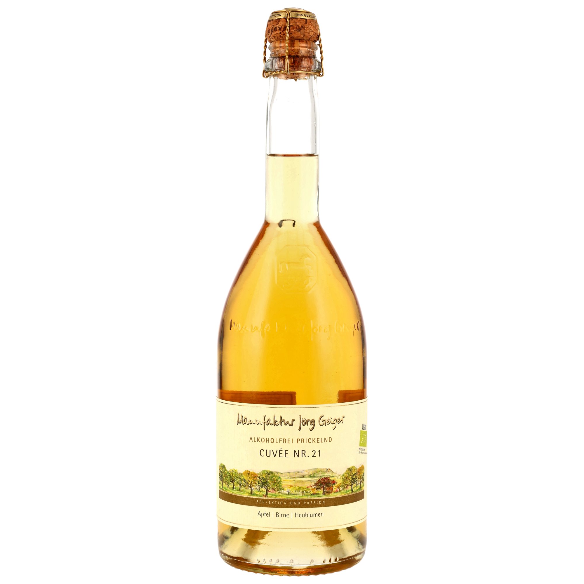 Cuvee Nr. 21 Alkoholfrei (BIO) - MHD Artikel - Manufaktur Jörg Geiger