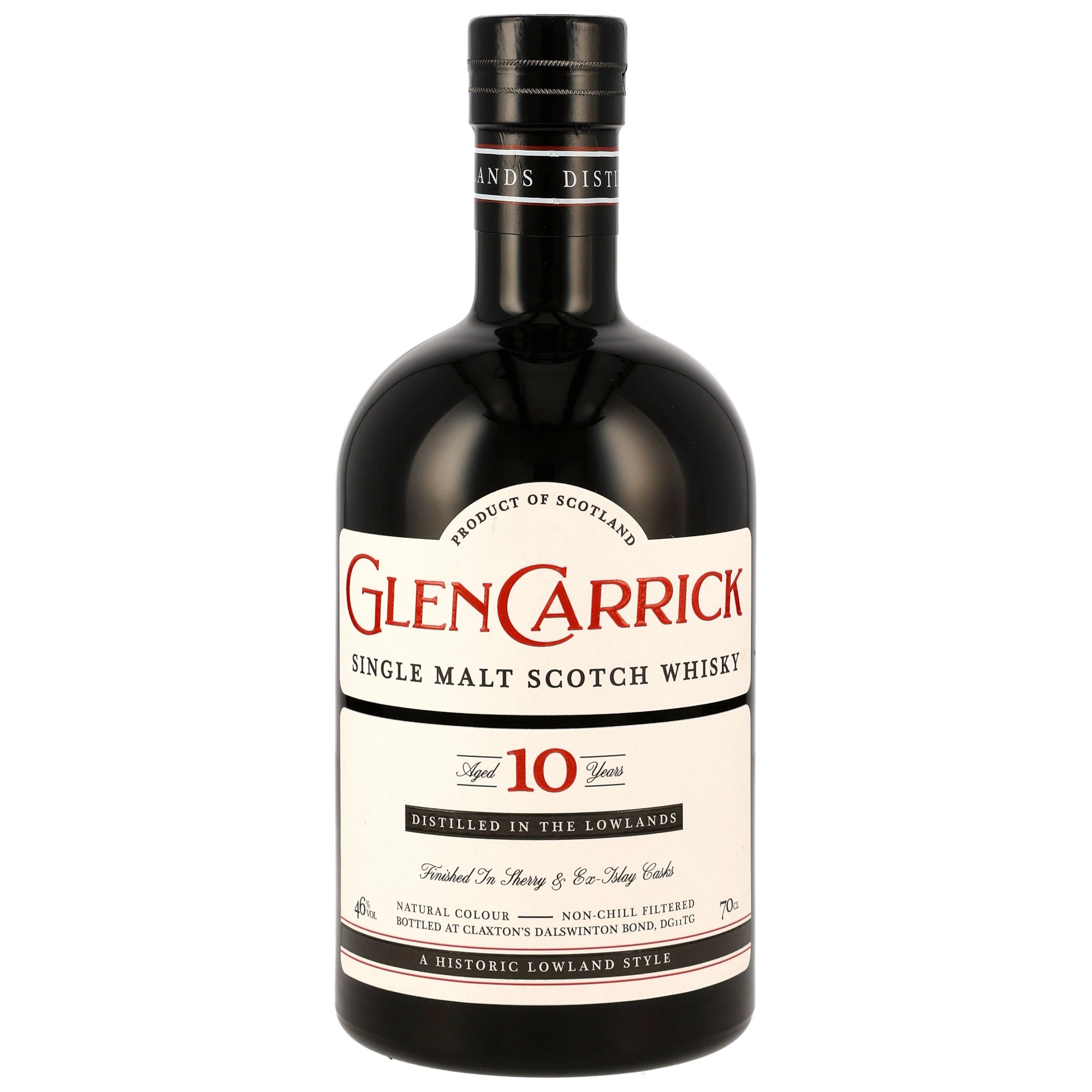 Glen Carrick 10 y.o. Single Malt Scotch Whisky - Sherry & Islay Casks Finish - (Claxtons)