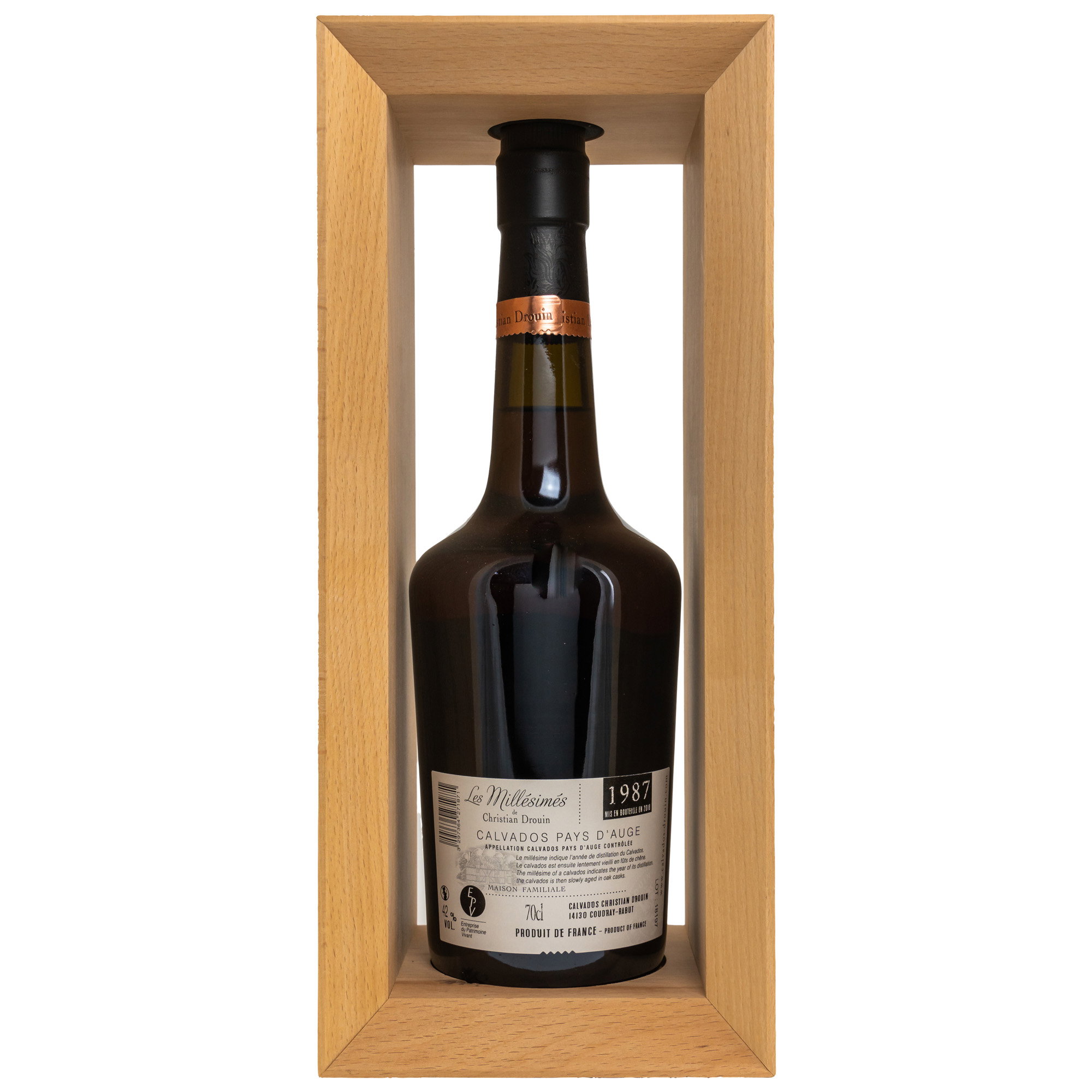 Christian Drouin Millésime 1987/2018 Calvados Pays d'Auge