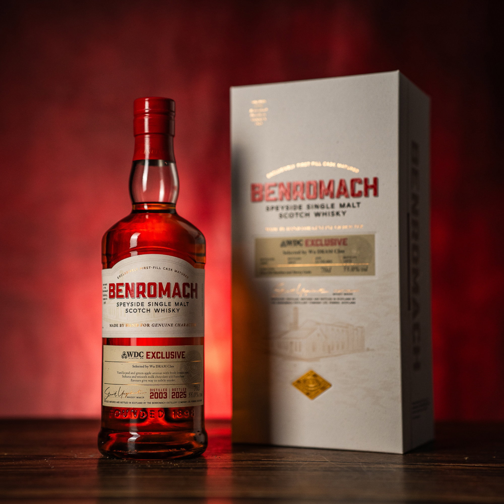 Benromach 2003/2025 - 22 y.o. - 1st Fill Bourbon & Sherry Casks - Wu Dram Clan